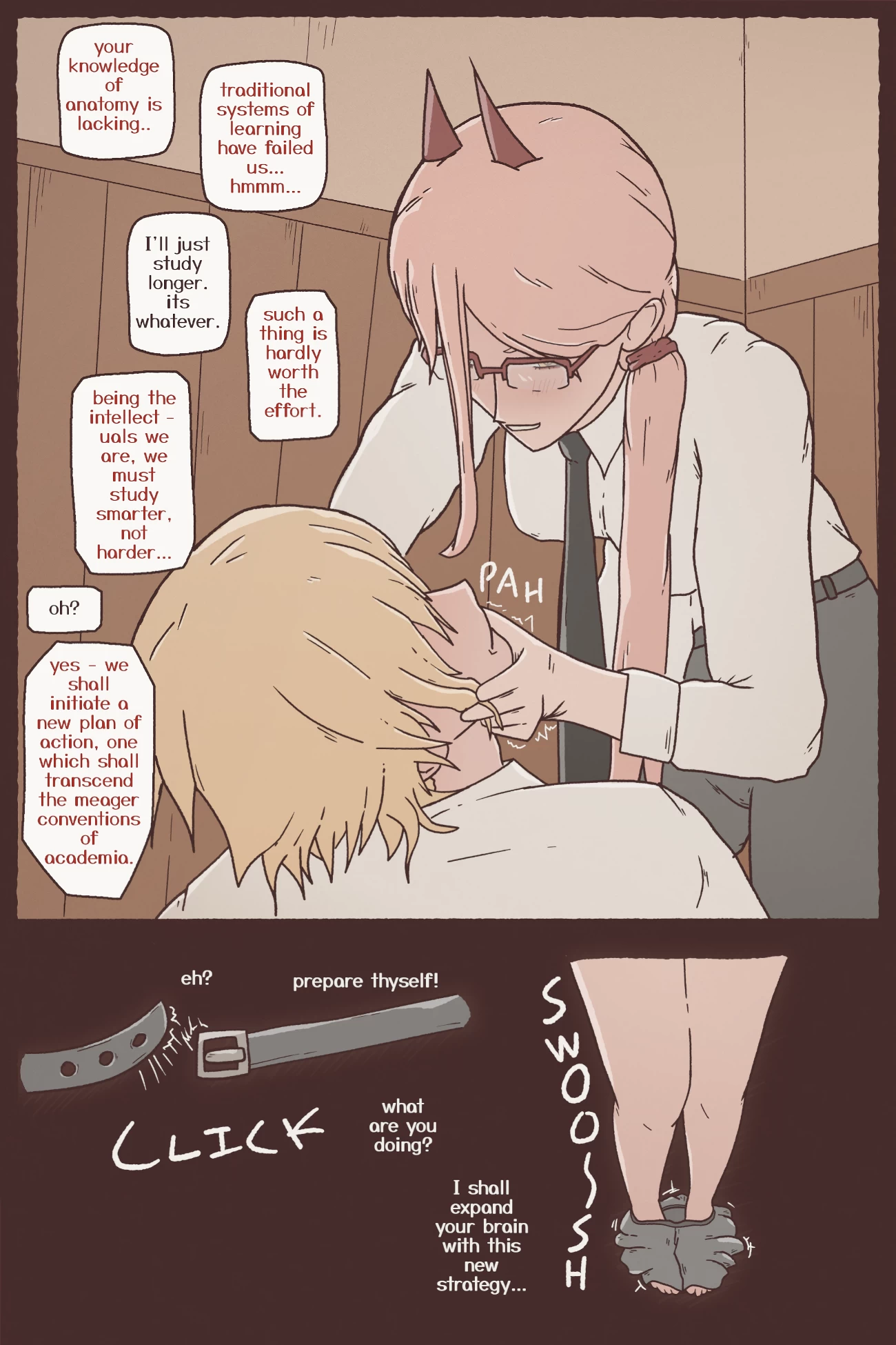 Operation: study smarter porn comic picture 4