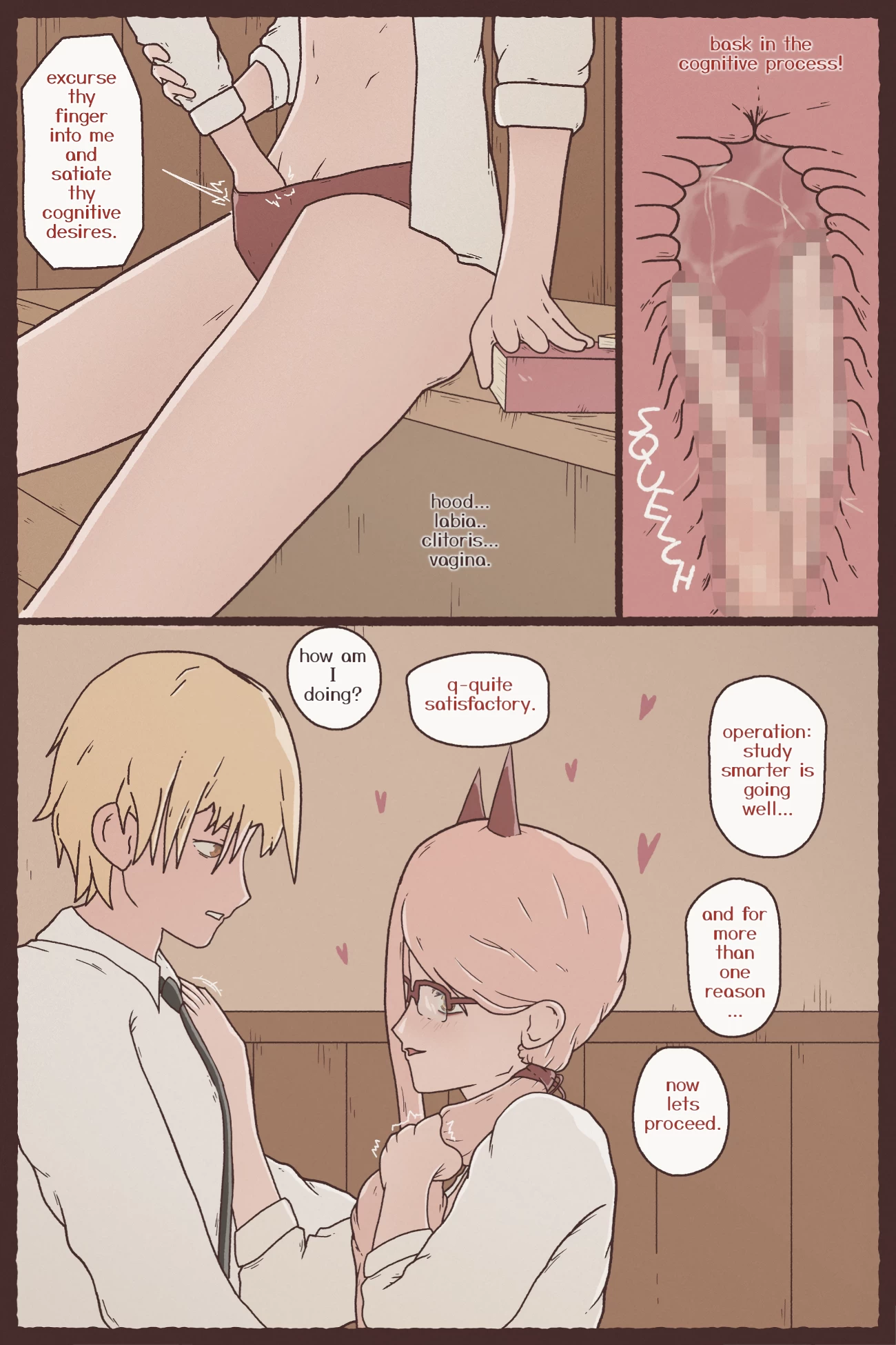 Operation: study smarter porn comic picture 7