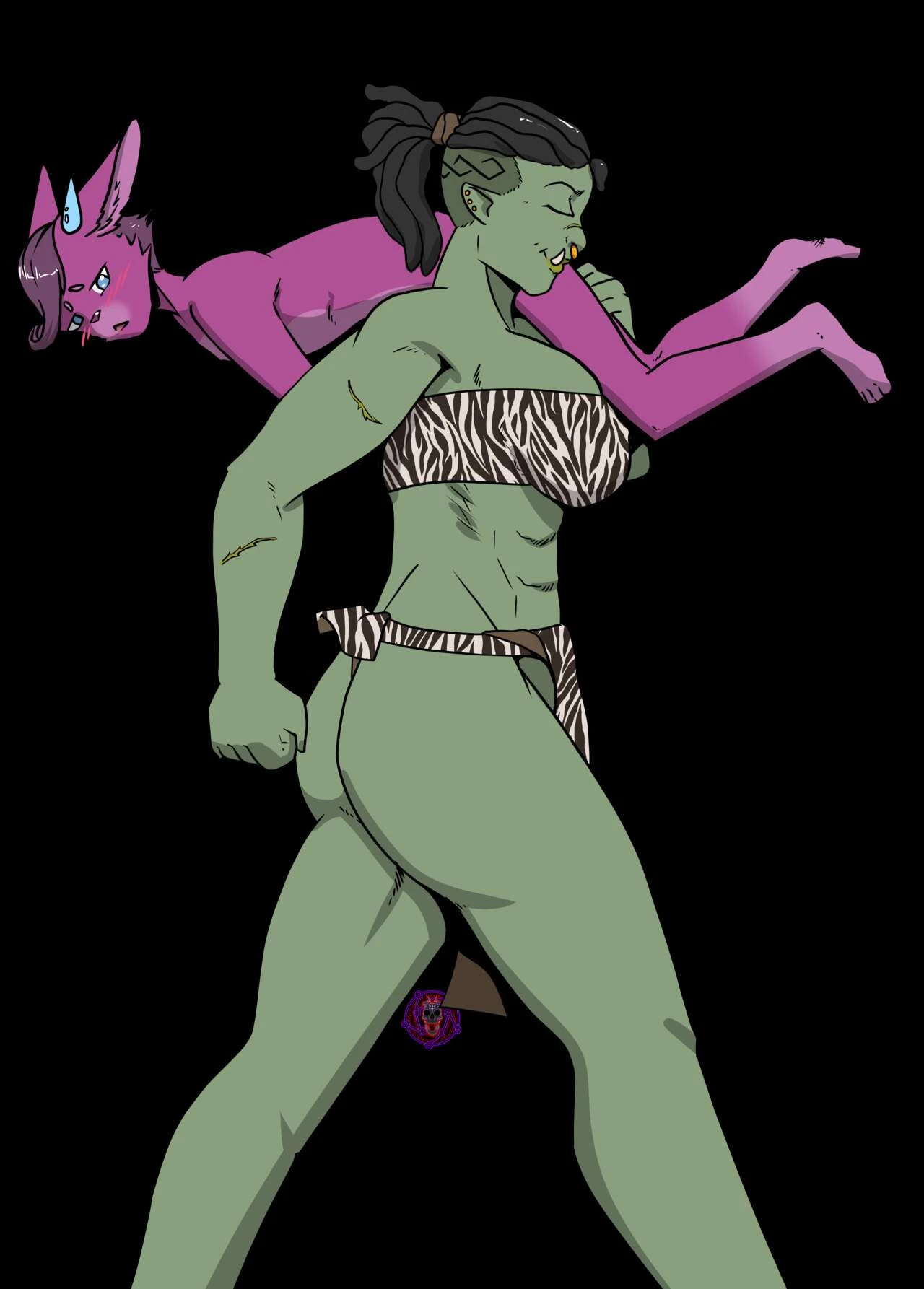 Orcess Bundle porn comic picture 2