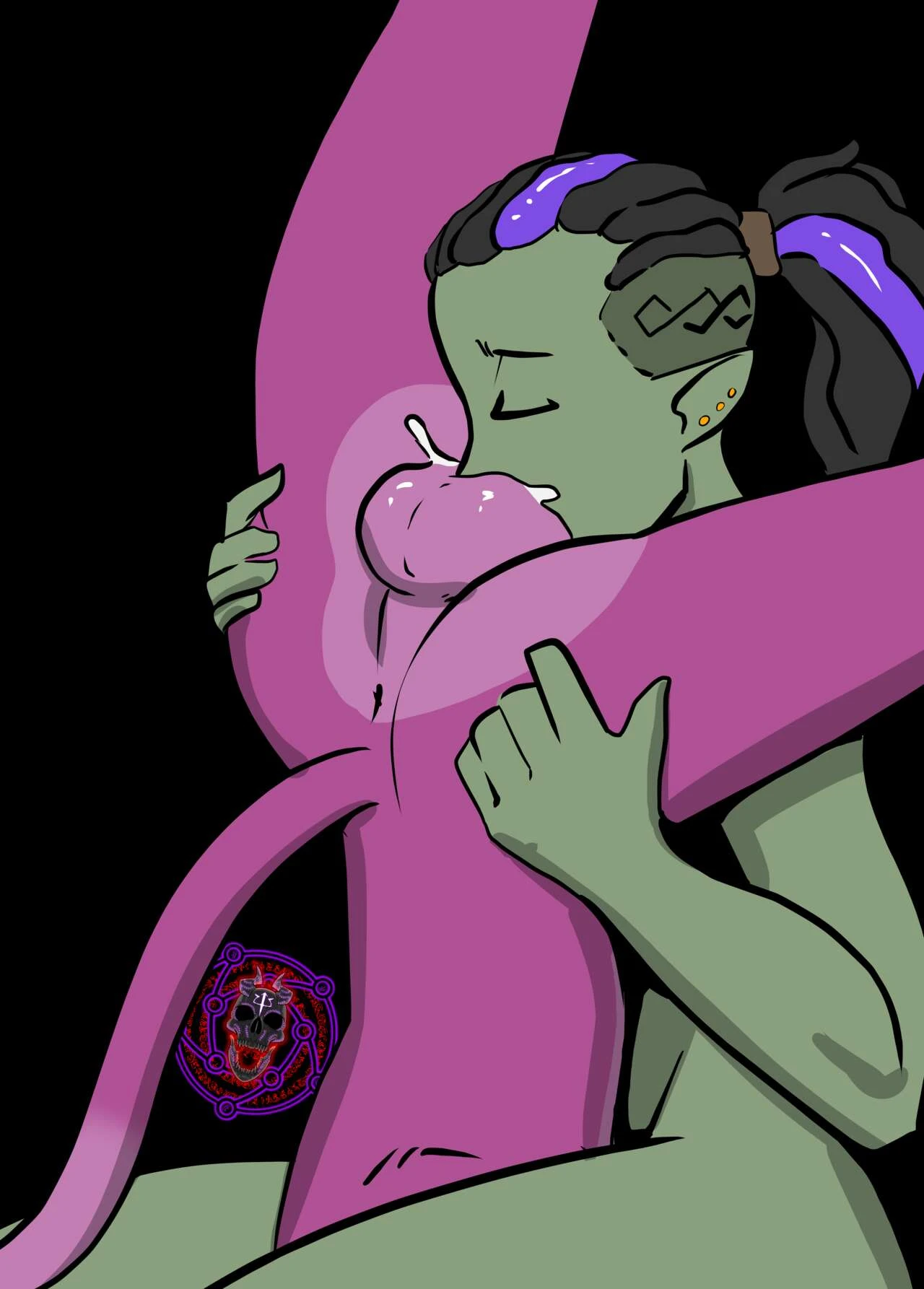 Orcess Bundle porn comic picture 8