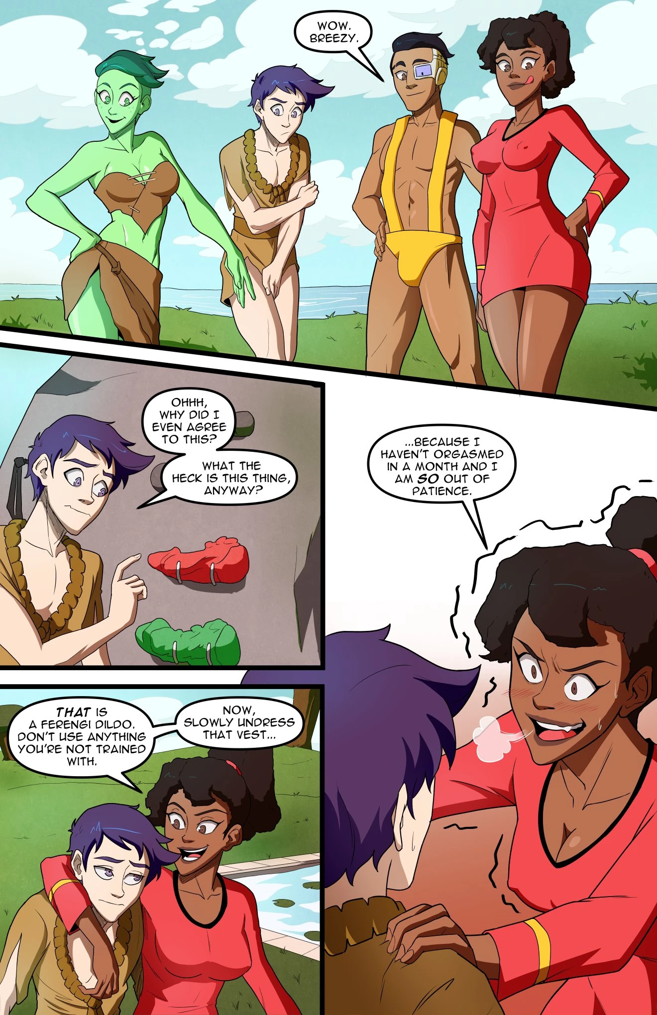 Orgy Simulation porn comic picture 3