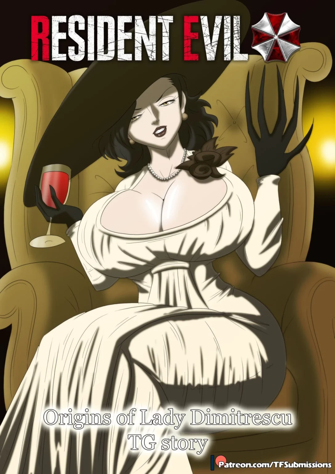 Origins of Lady Dimitrescu porn comic picture 1