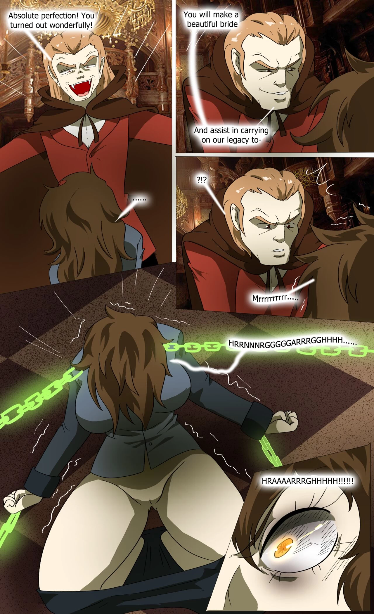 Origins of Lady Dimitrescu porn comic picture 11