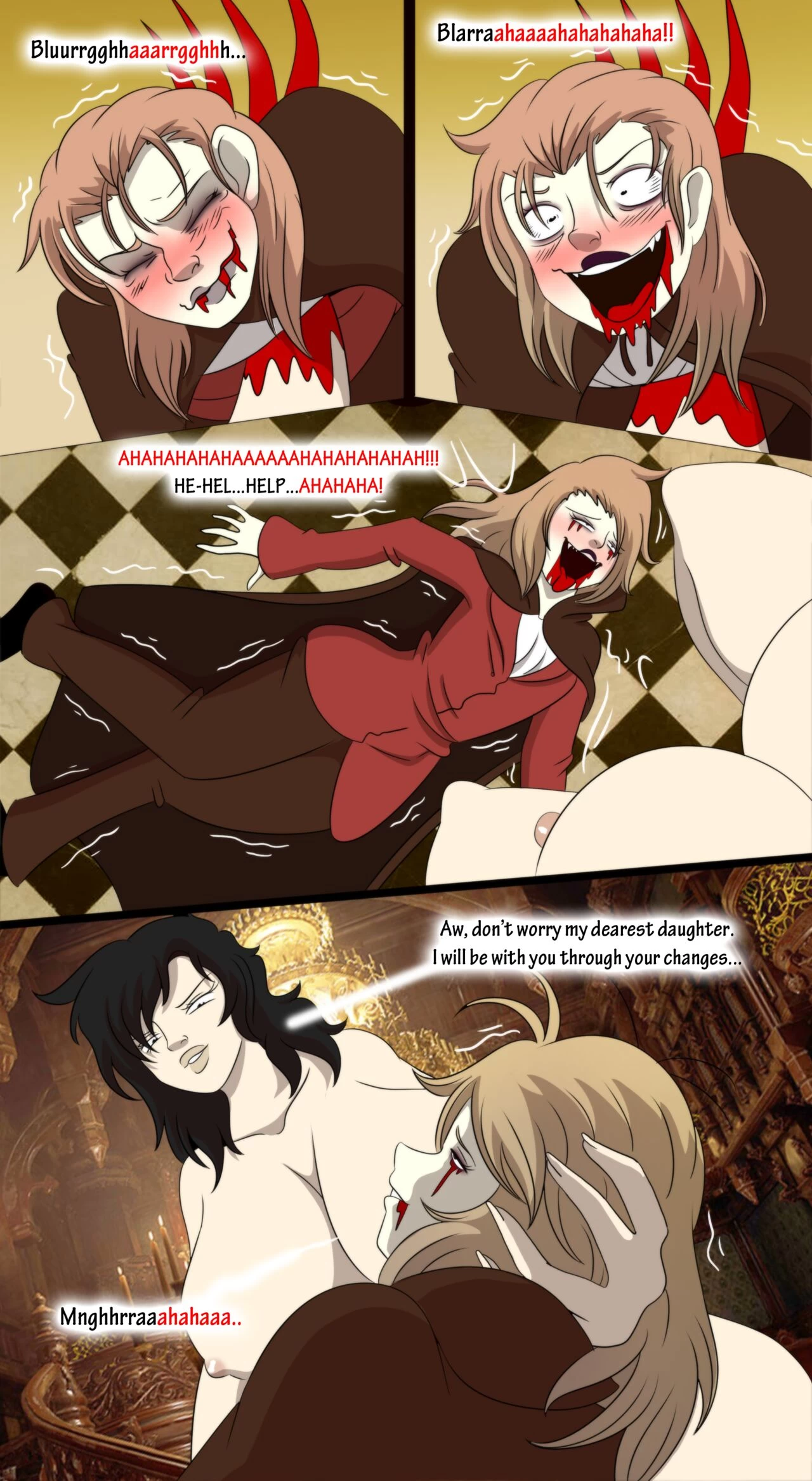 Origins of Lady Dimitrescu porn comic picture 17