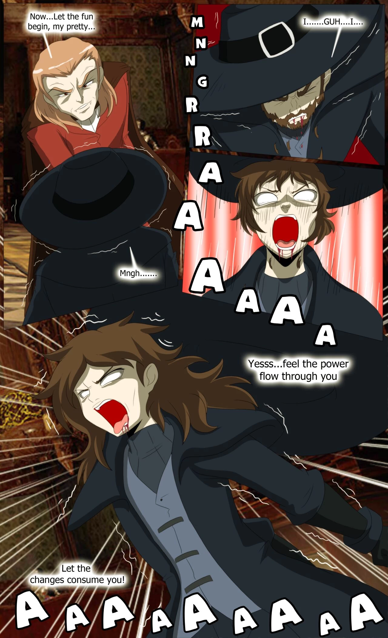 Origins of Lady Dimitrescu porn comic picture 7