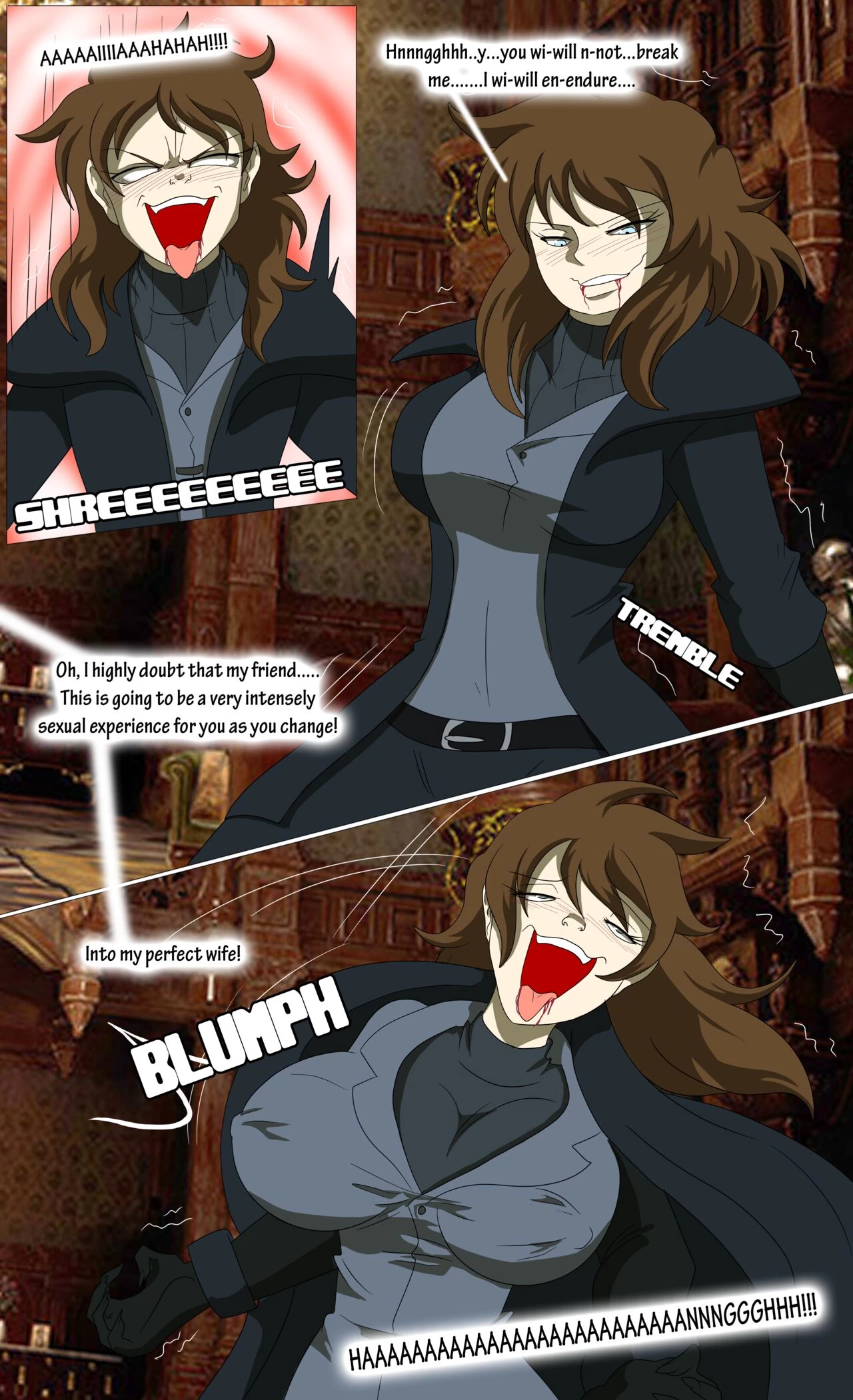 Origins of Lady Dimitrescu porn comic picture 8