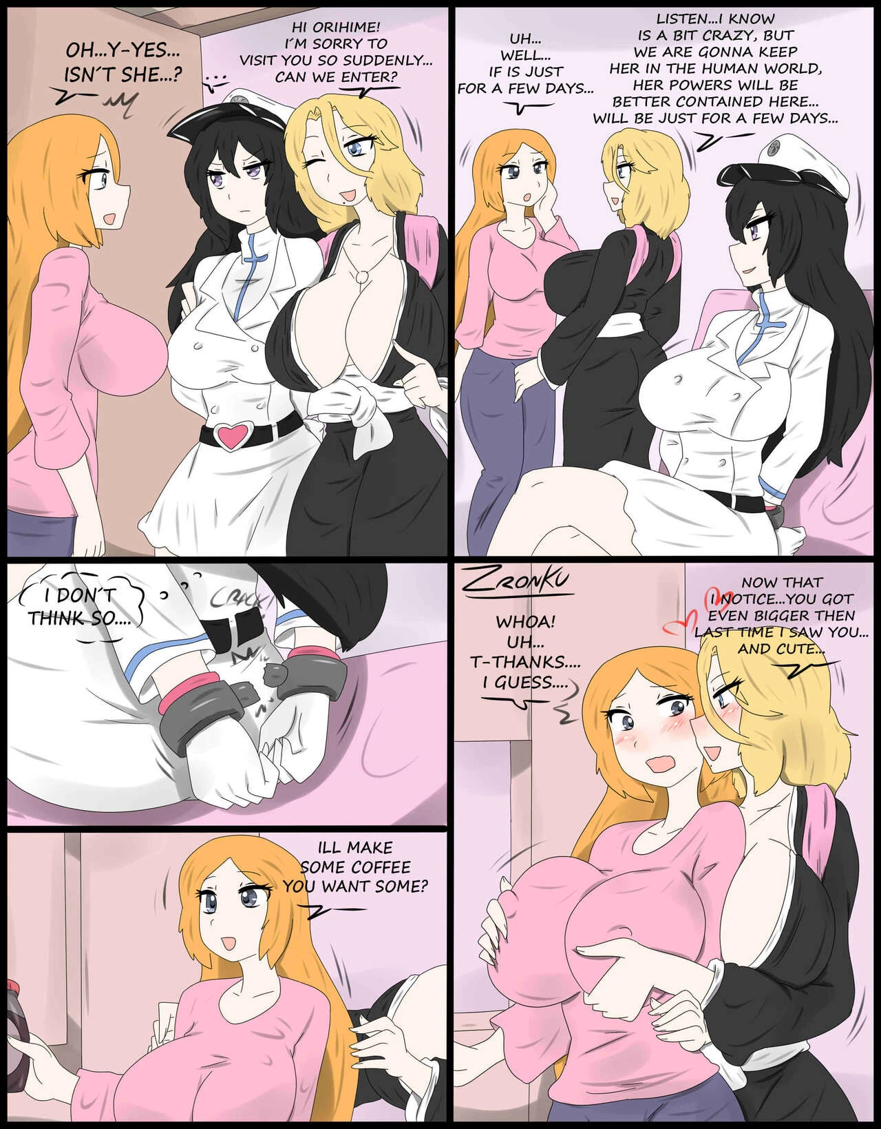 Orihime Fun porn comic picture 1