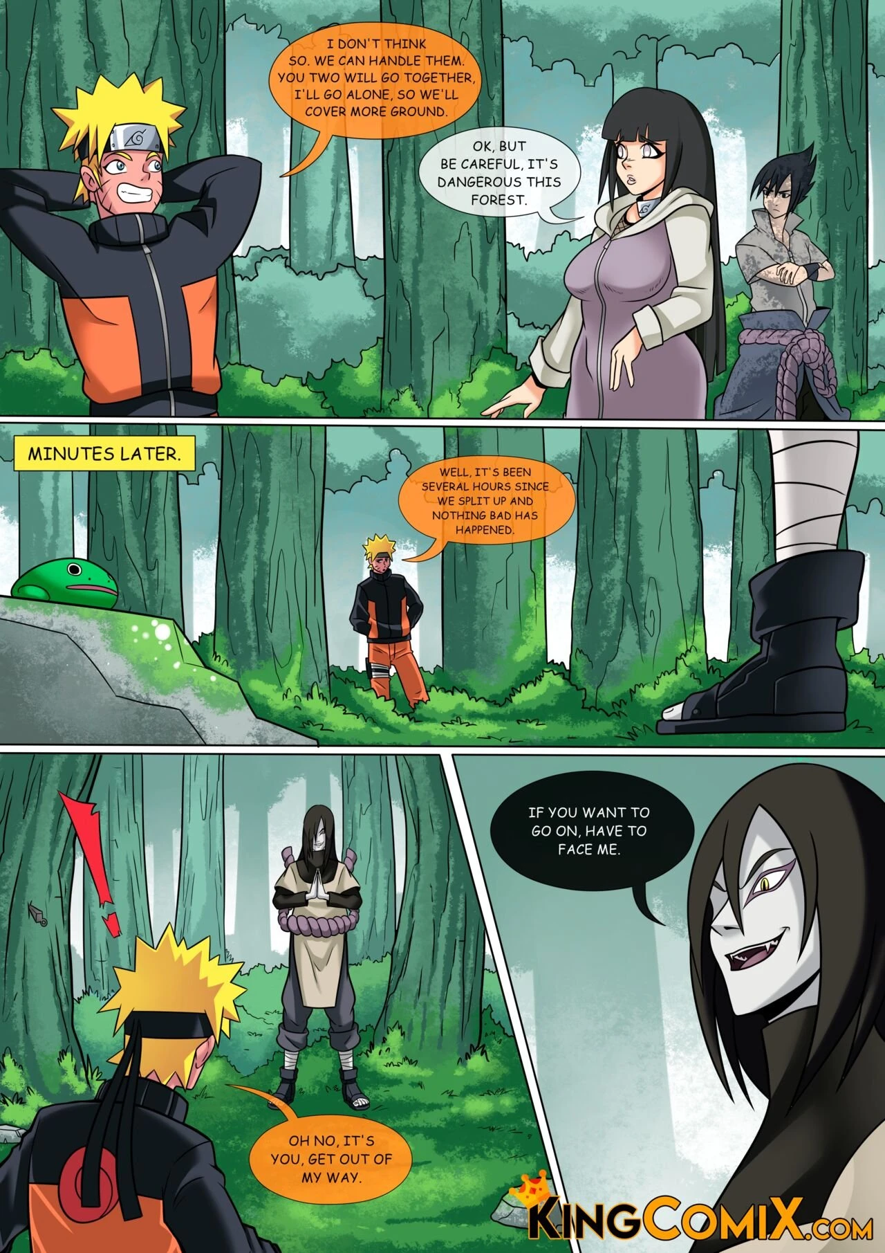 Orochimaru’s Secret Jutsu porn comic picture 4