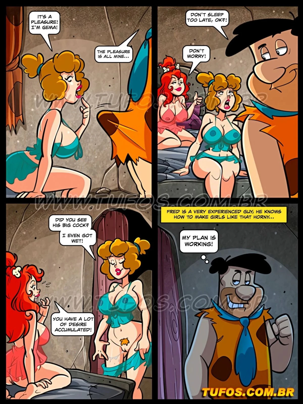 Os FlintsToons 14 – How to take a sluts virginity porn comic picture 5