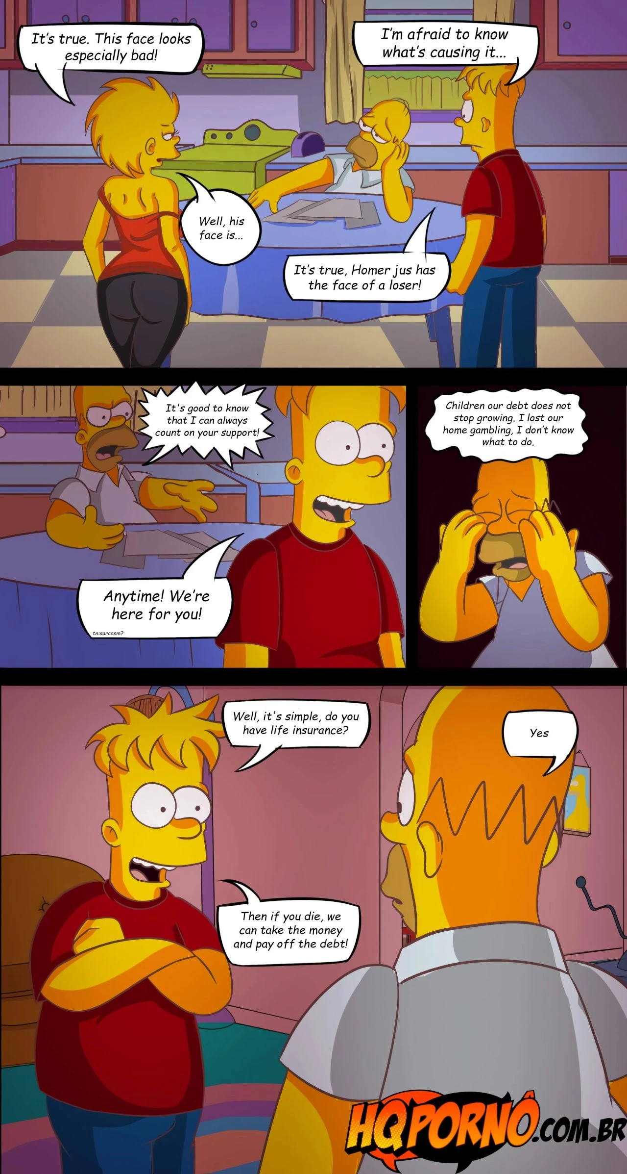 OS Simpsons 3- Lisa The Slut porn comic picture 3