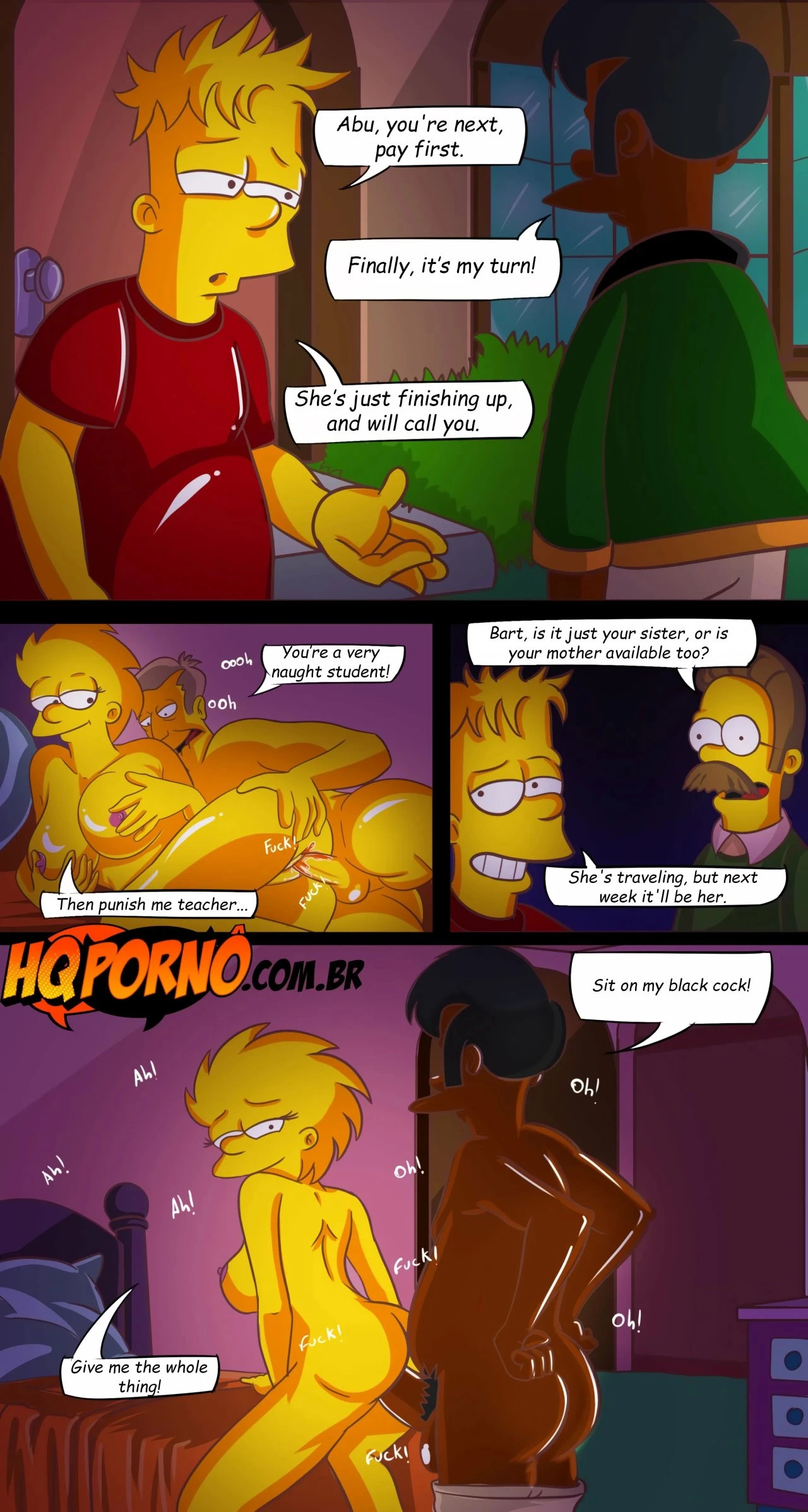 OS Simpsons 3- Lisa The Slut porn comic picture 7