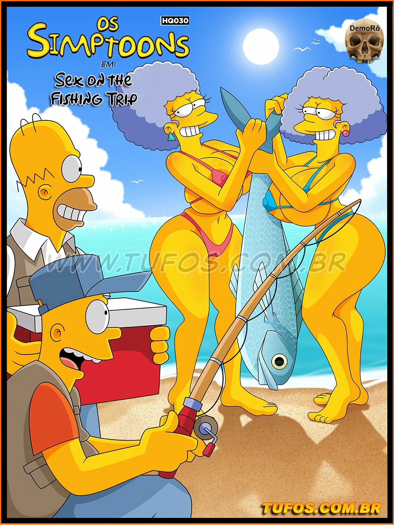 Os Simptoons 30- Sex on the fishing trip porn comic picture 1