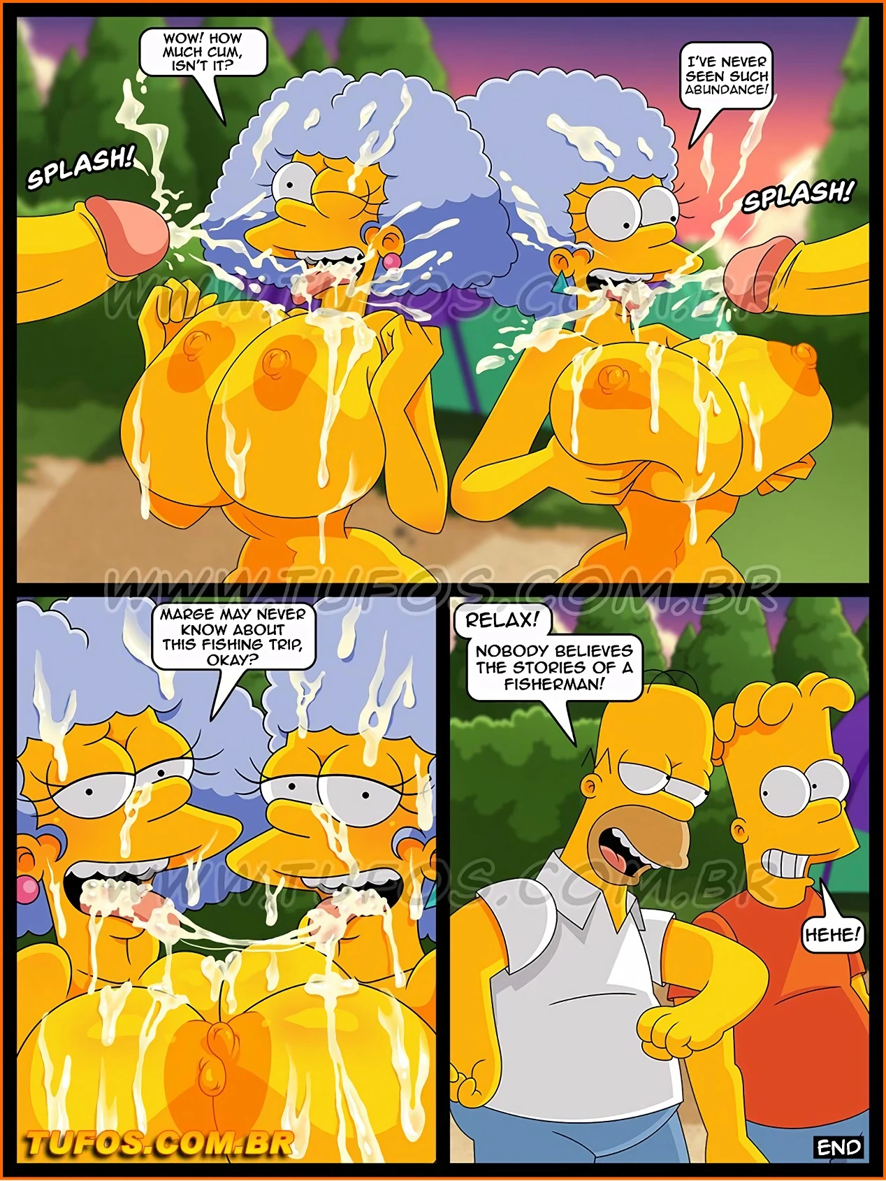 Os Simptoons 30- Sex on the fishing trip porn comic picture 12