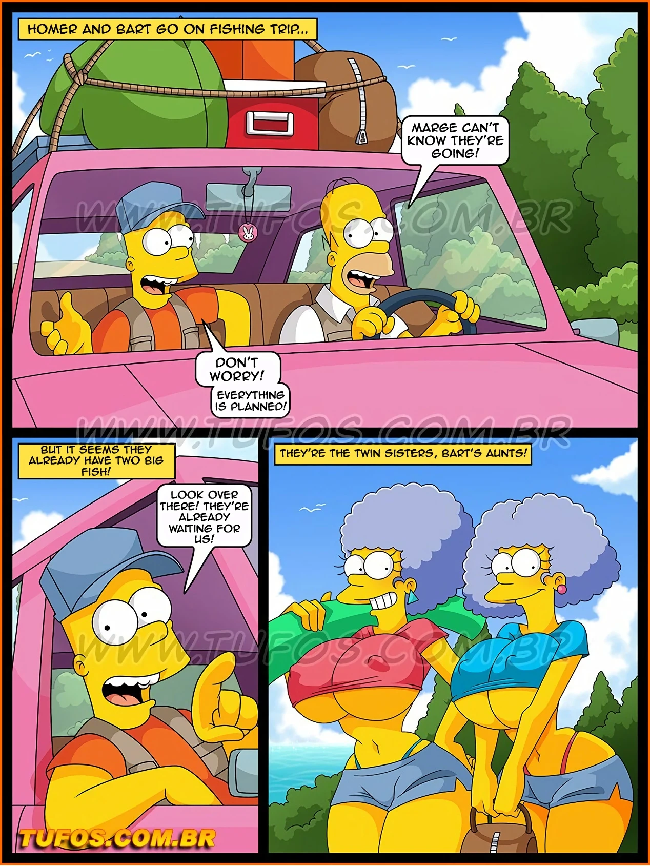 Os Simptoons 30- Sex on the fishing trip porn comic picture 2