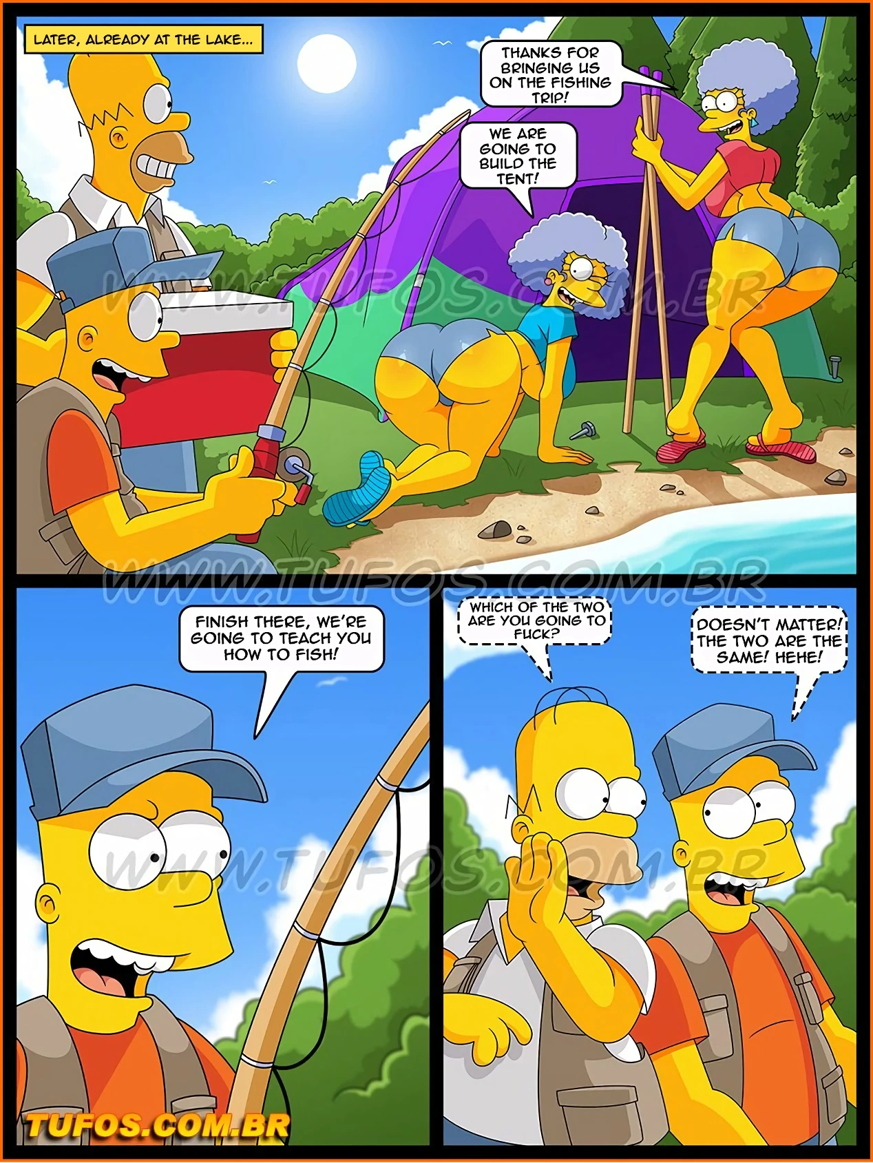 Os Simptoons 30- Sex on the fishing trip porn comic picture 3