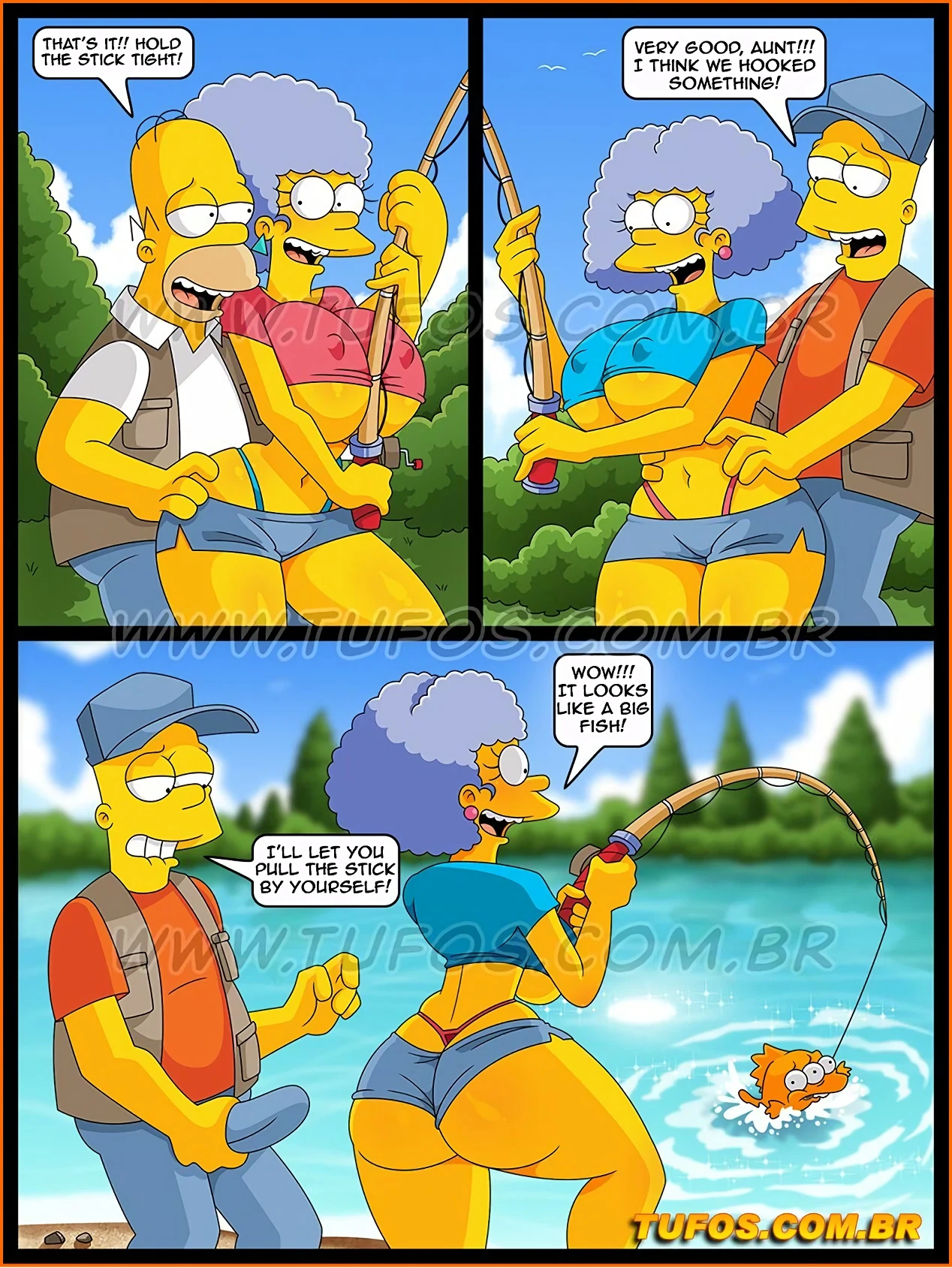 Os Simptoons 30- Sex on the fishing trip porn comic picture 4