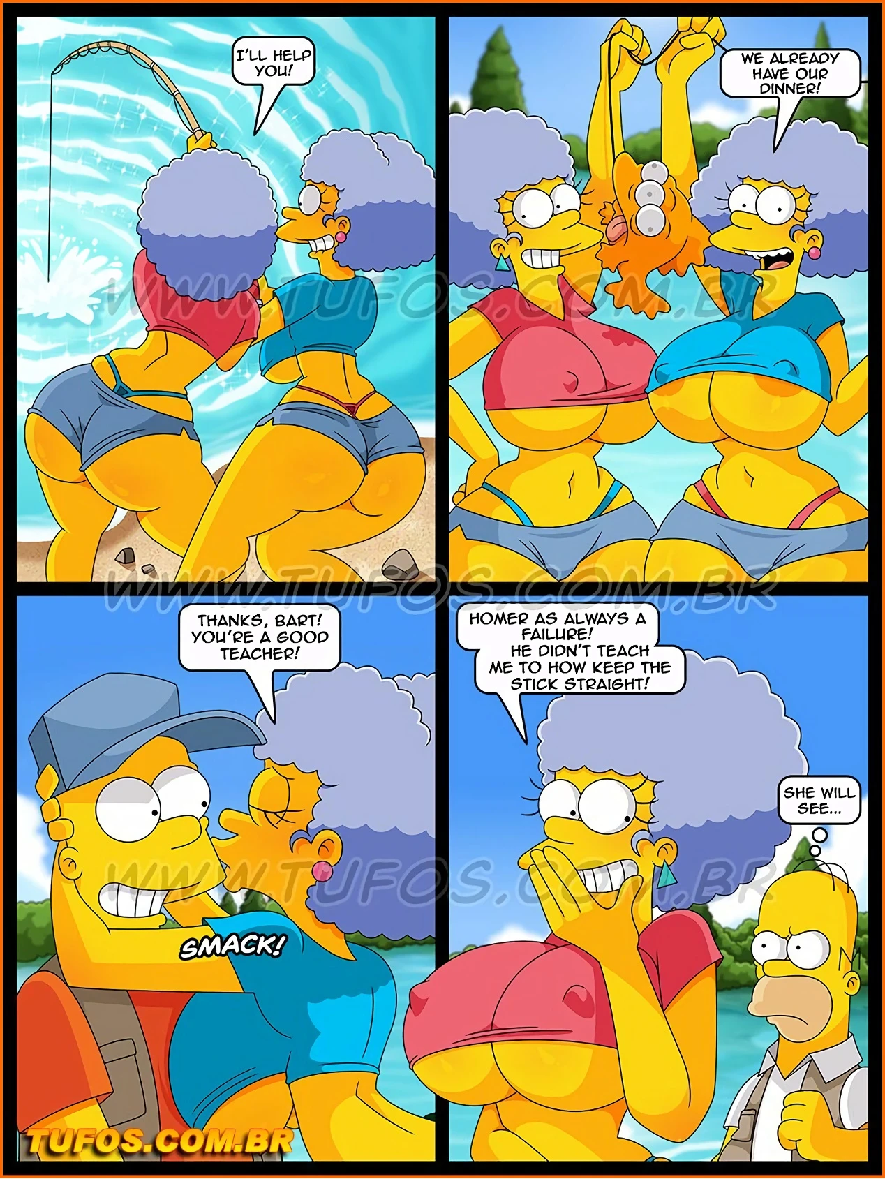 Os Simptoons 30- Sex on the fishing trip porn comic picture 5