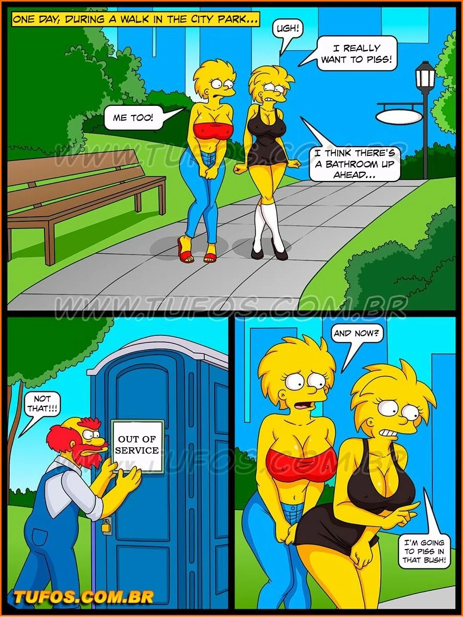 Os Simptoons 31- Obscene Attack on Modesty porn comic picture 2