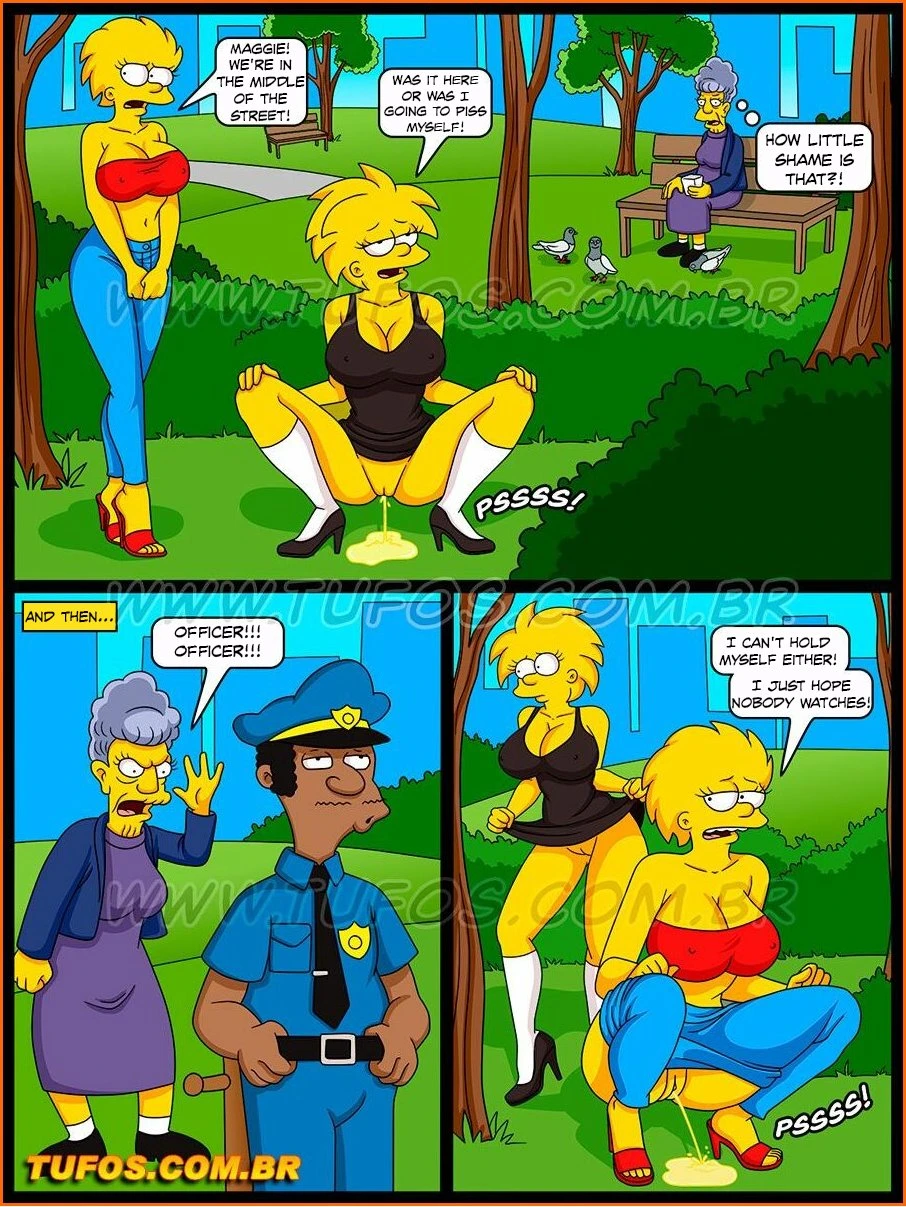 Os Simptoons 31- Obscene Attack on Modesty porn comic picture 3