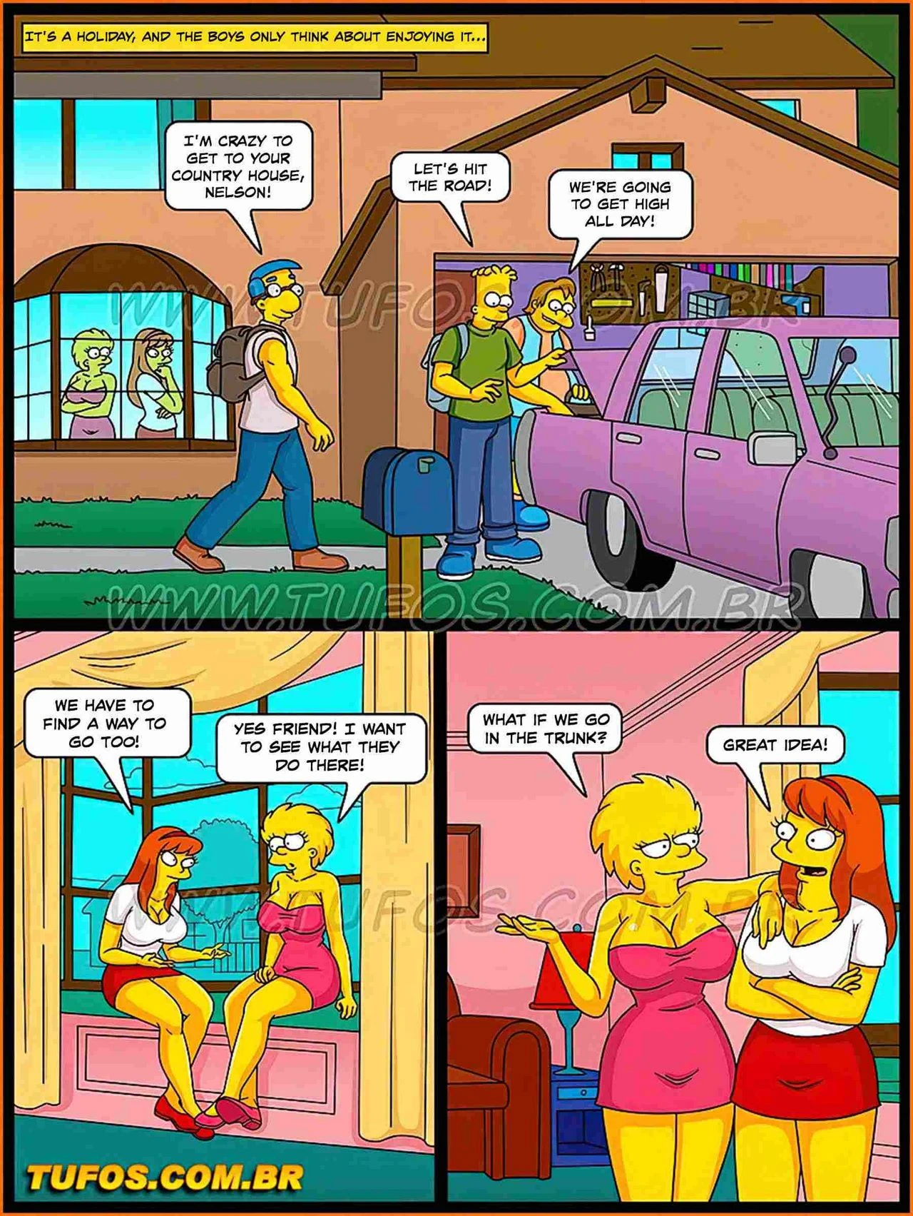 Os Simptoons 33 – Crazy Holiday In The Country House porn comic picture 2