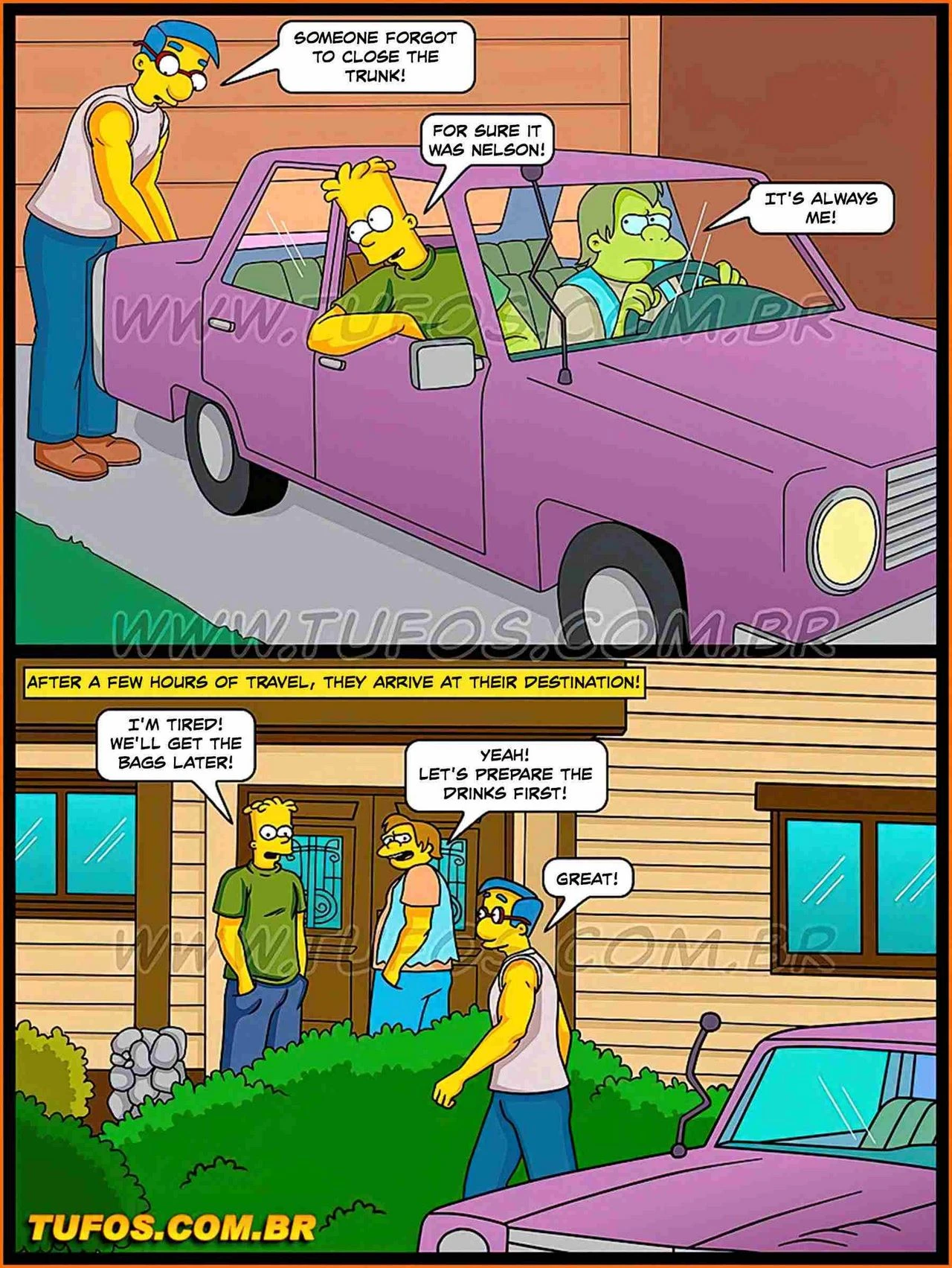 Os Simptoons 33 – Crazy Holiday In The Country House porn comic picture 3