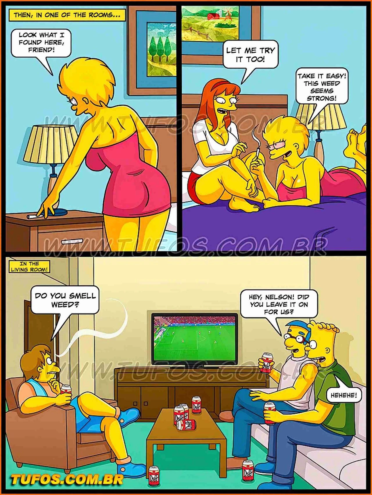 Os Simptoons 33 – Crazy Holiday In The Country House porn comic picture 5