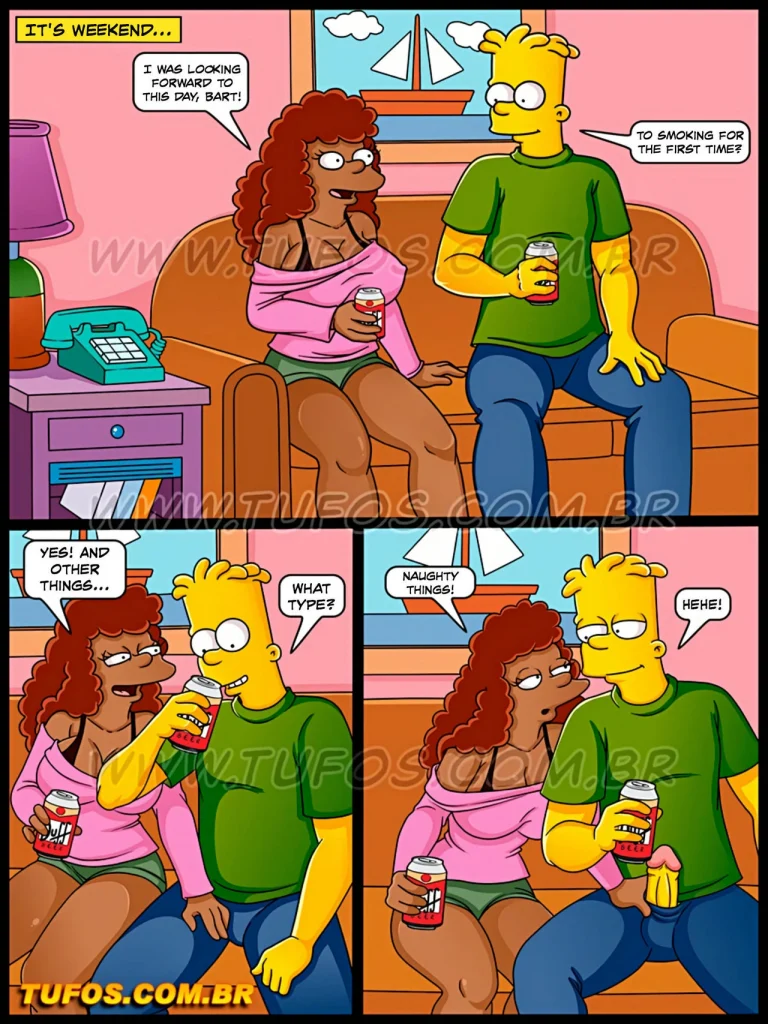 Os Simptoons 34 - Taking The Cops Cock porn comic picture 2