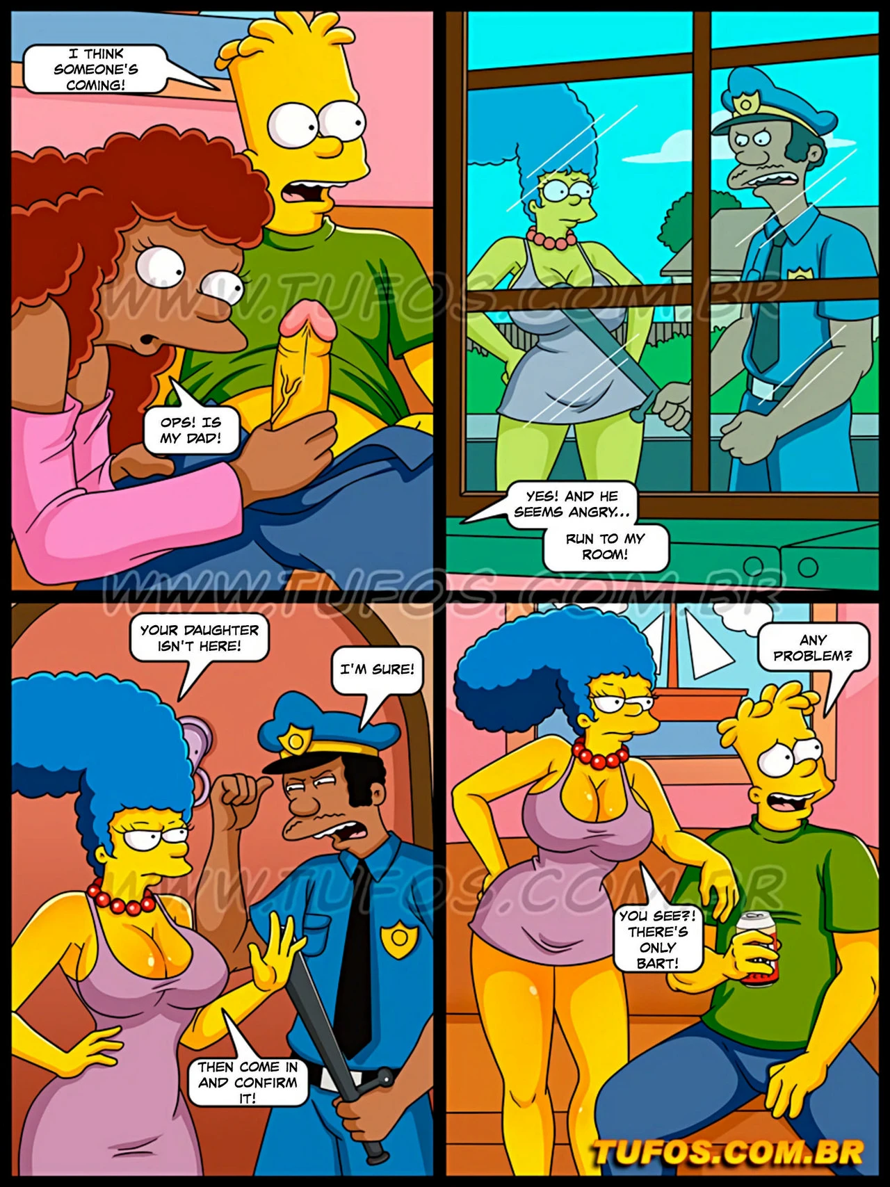 Os Simptoons 34 - Taking The Cops Cock porn comic picture 3