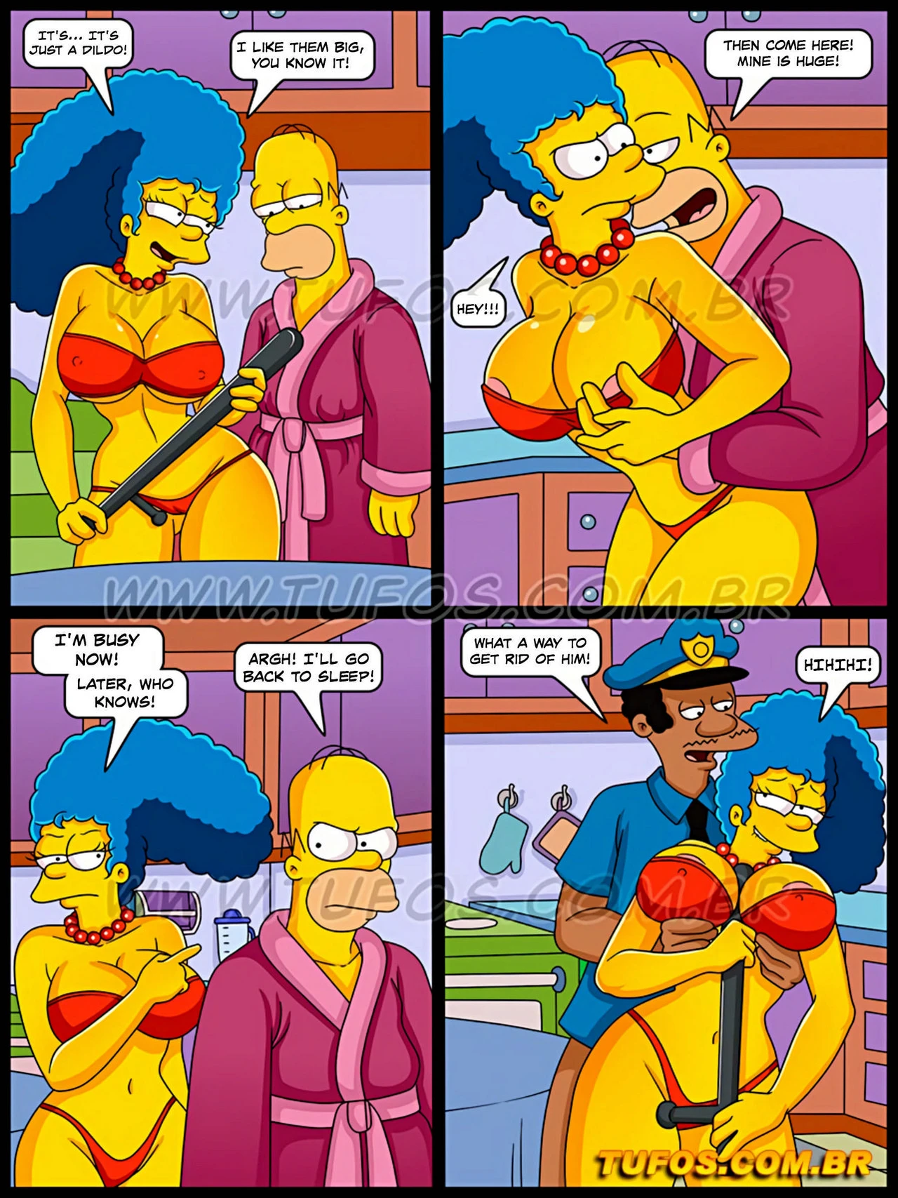 Os Simptoons 34 - Taking The Cops Cock porn comic picture 9