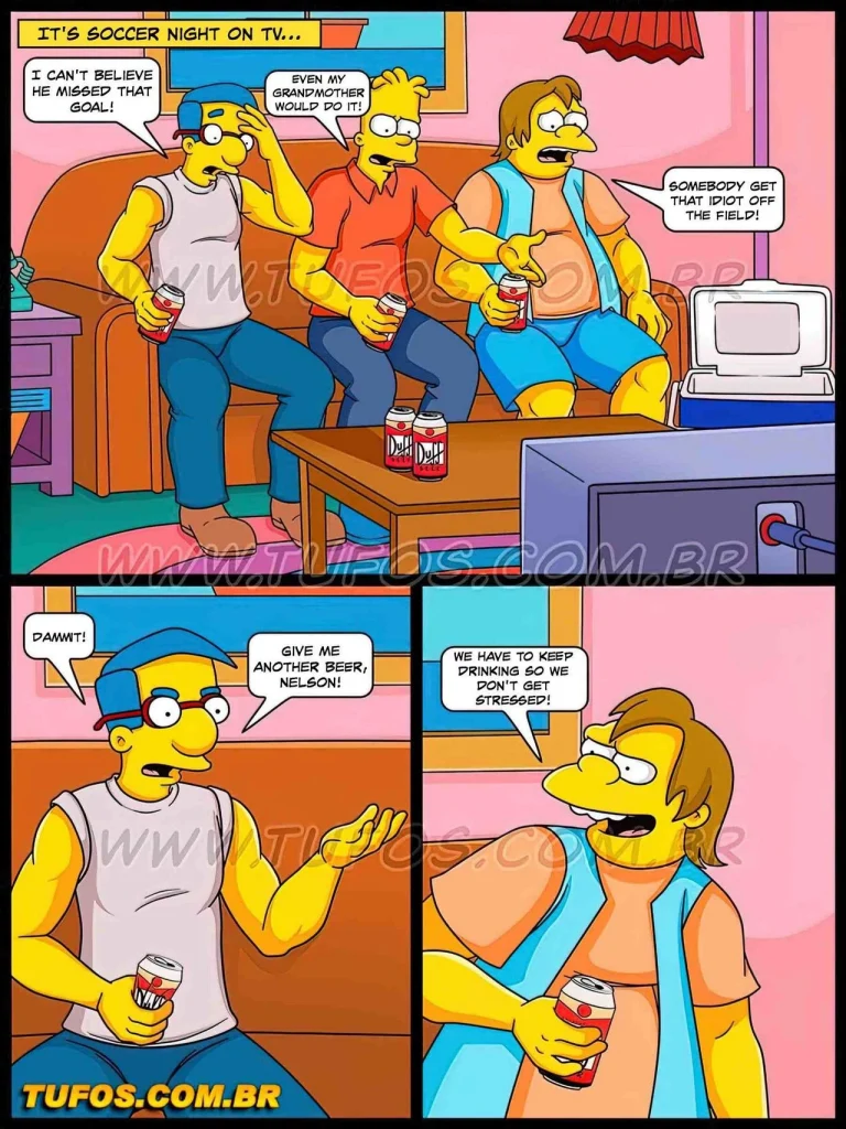 Os Simptoons 35 – A Goal That Nobody Misses porn comic picture 2