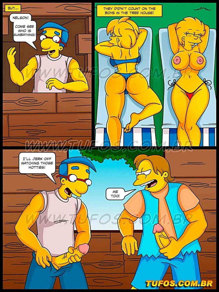 Os Simptoons 37 – Smooth Or Hairy Pussy? porn comic picture 5