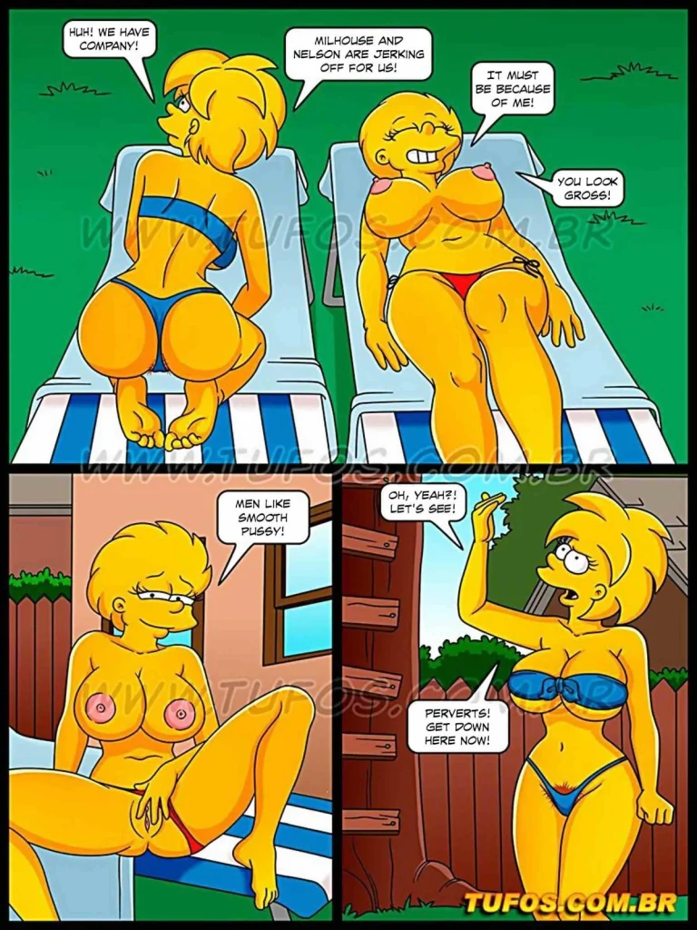 Os Simptoons 37 – Smooth Or Hairy Pussy? porn comic picture 6