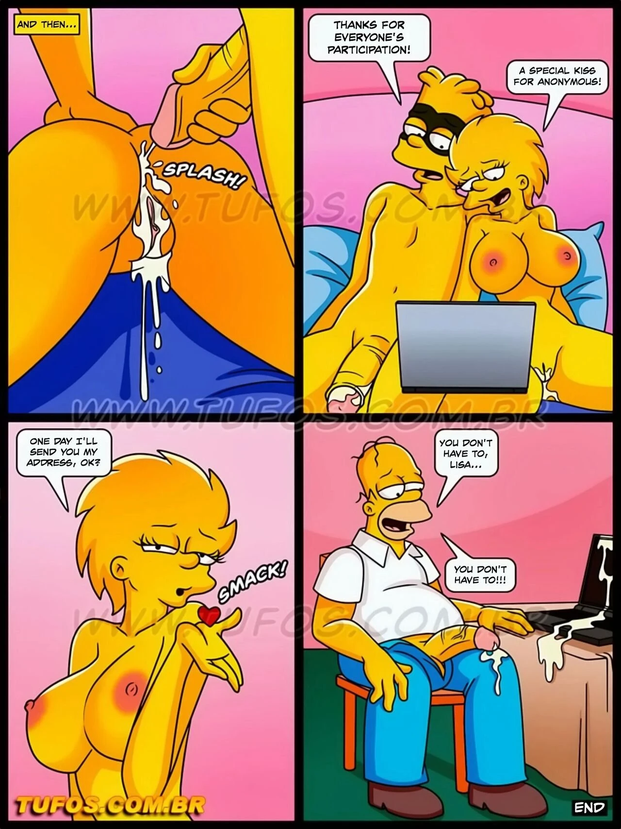 Os Simptoons 39 – Live sex on Webcam porn comic picture 13