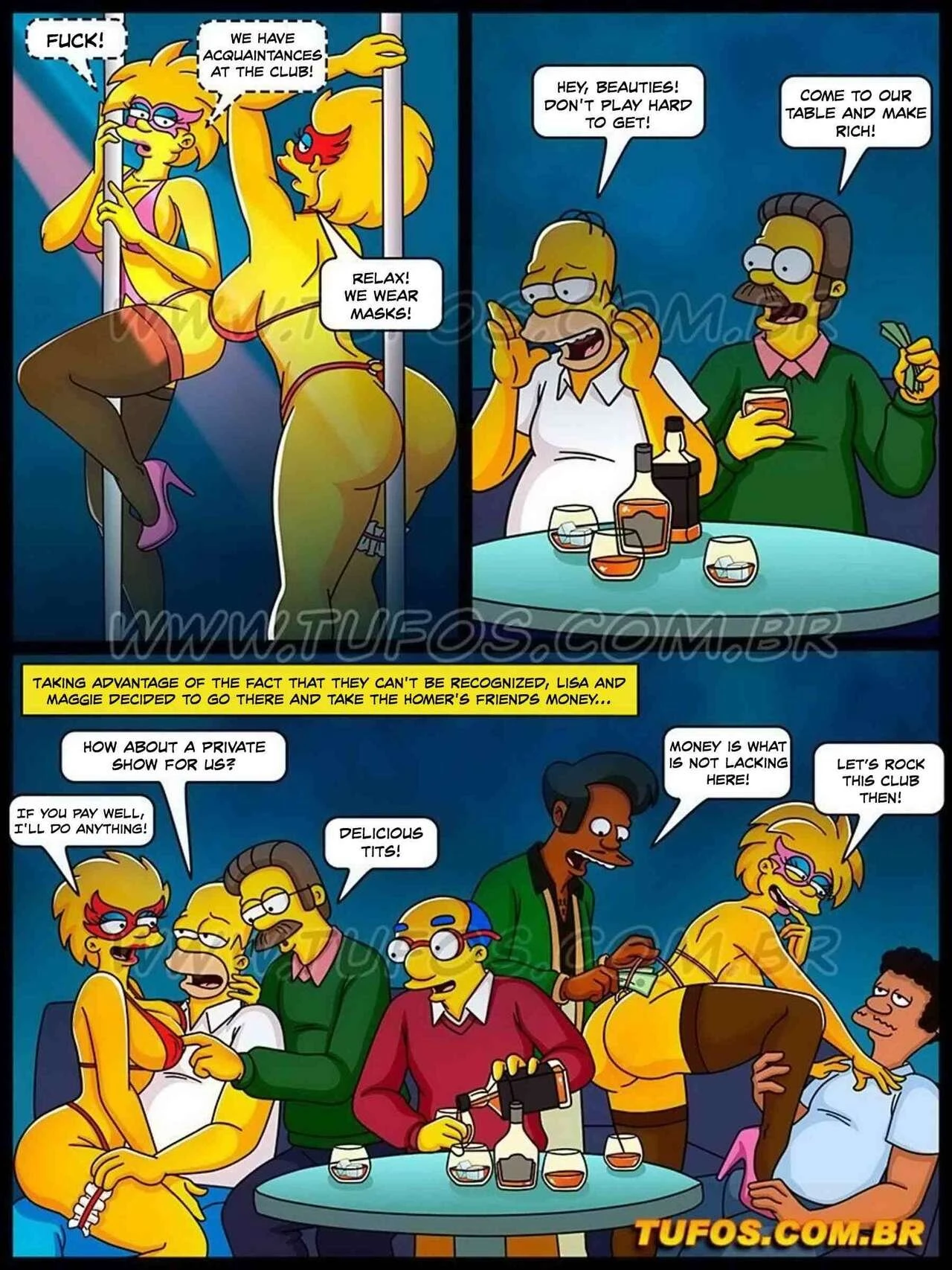 Os Simptoons 40 – A Very Crazy Night porn comic picture 4