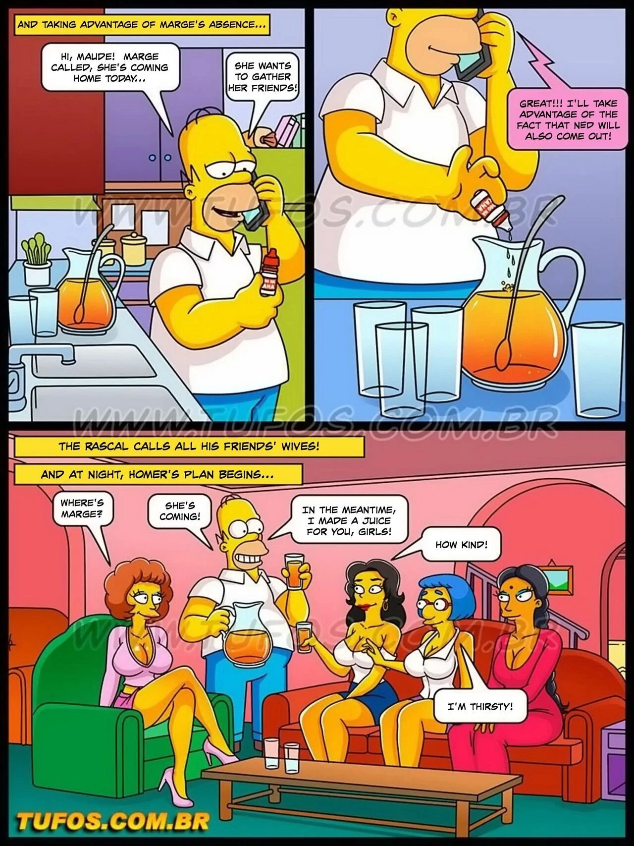 Os Simptoons 41 – Homer's Revenge! porn comic picture 3