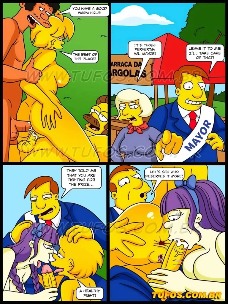 Os Simptoons 42 -Fuck Tent porn comic picture 10