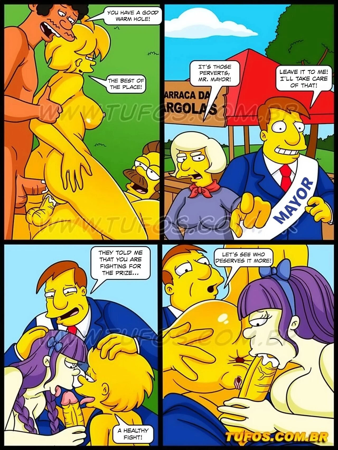 Os Simptoons 42 -Fuck Tent porn comic picture 10