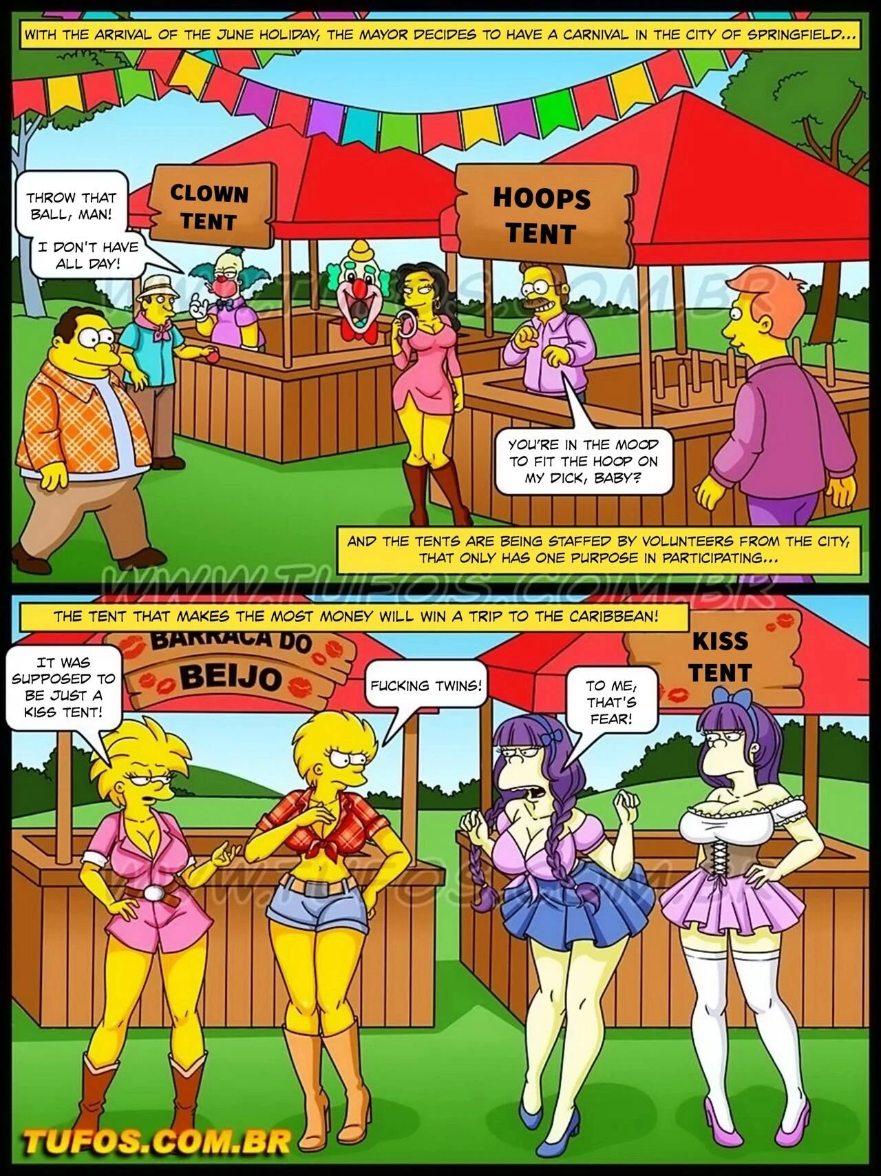 Os Simptoons 42 -Fuck Tent porn comic picture 2