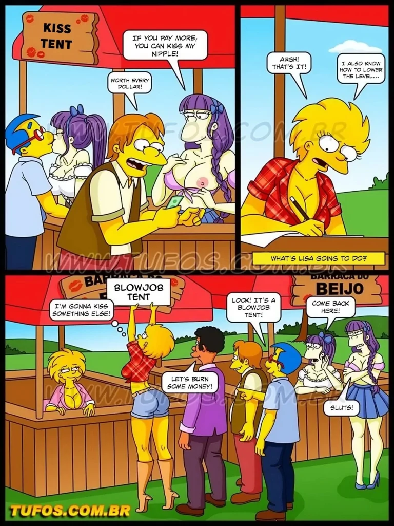 Os Simptoons 42 -Fuck Tent porn comic picture 4