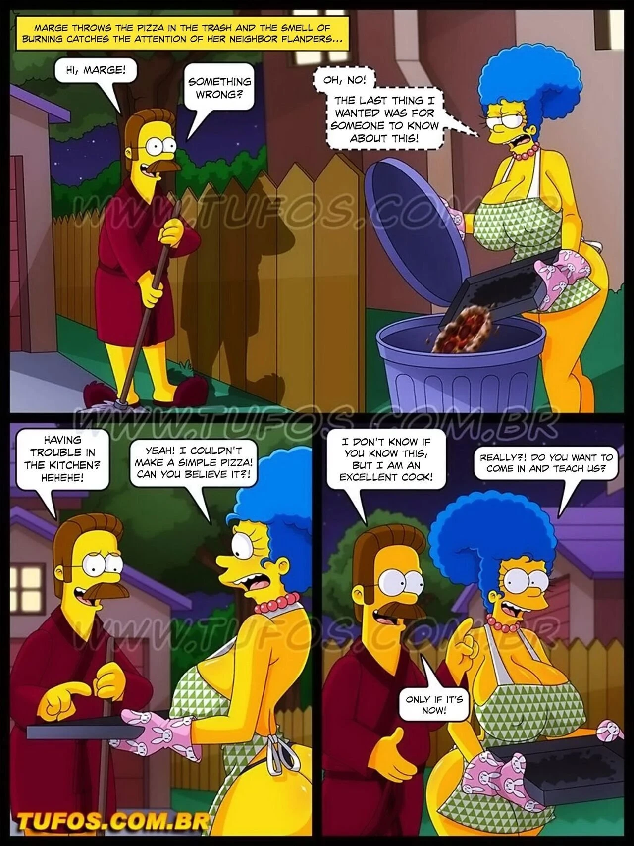 Os Simptoons 43 -Pepperoni Pizza porn comic picture 3
