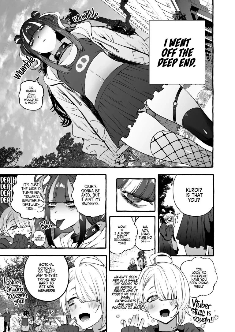 Otaku Gyaru VS Toxic Boy | Wotasa no Gyaru VS Jirai Otoko porn comic picture 11
