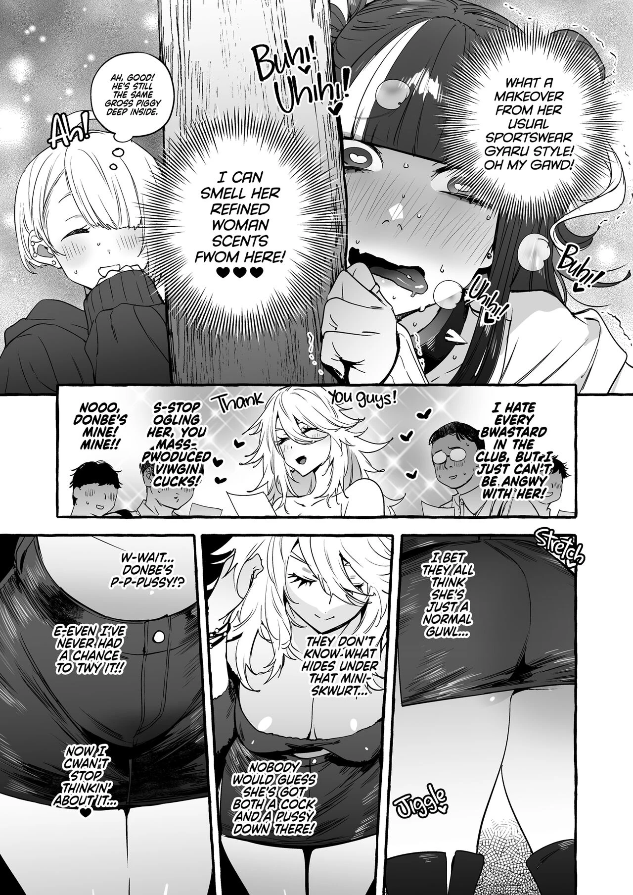Otaku Gyaru VS Toxic Boy | Wotasa no Gyaru VS Jirai Otoko porn comic picture 13