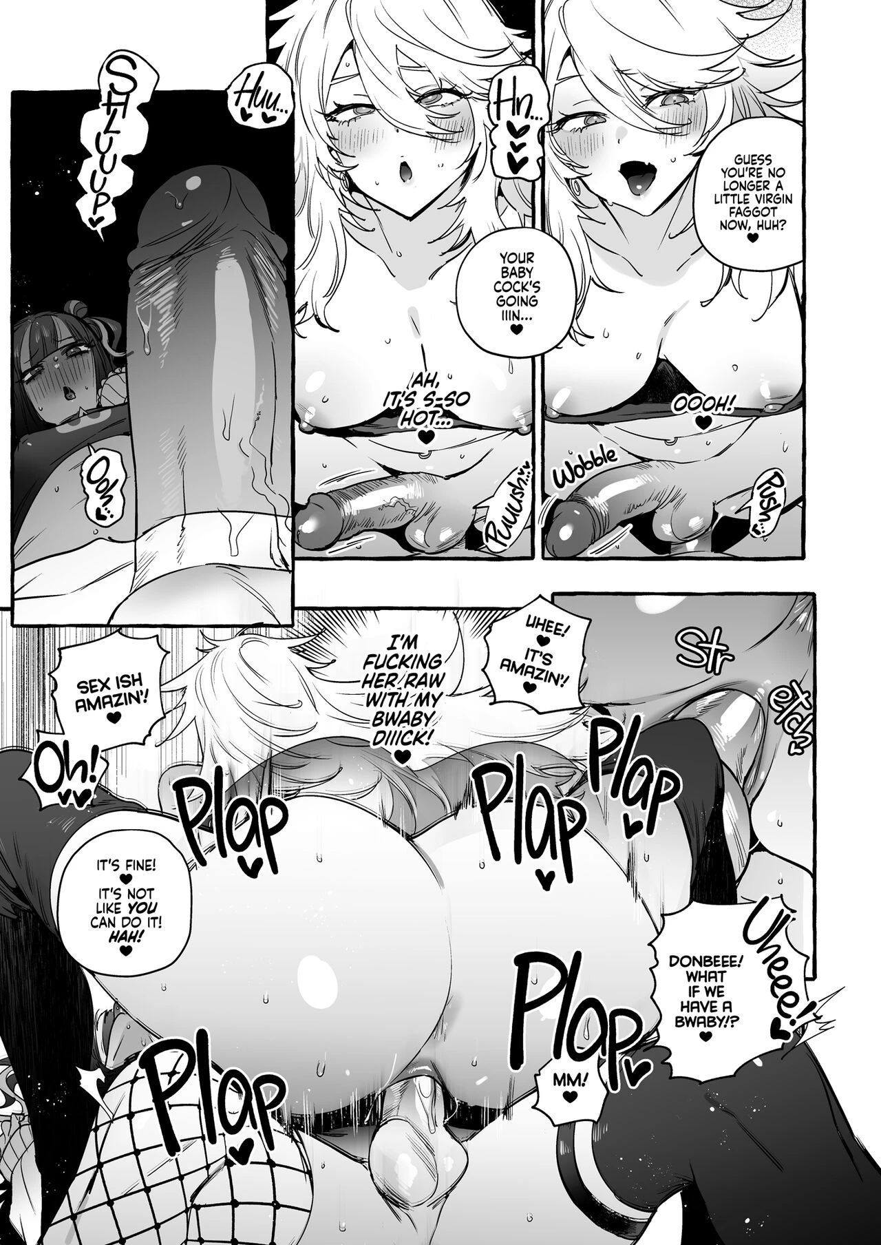 Otaku Gyaru VS Toxic Boy | Wotasa no Gyaru VS Jirai Otoko porn comic picture 15