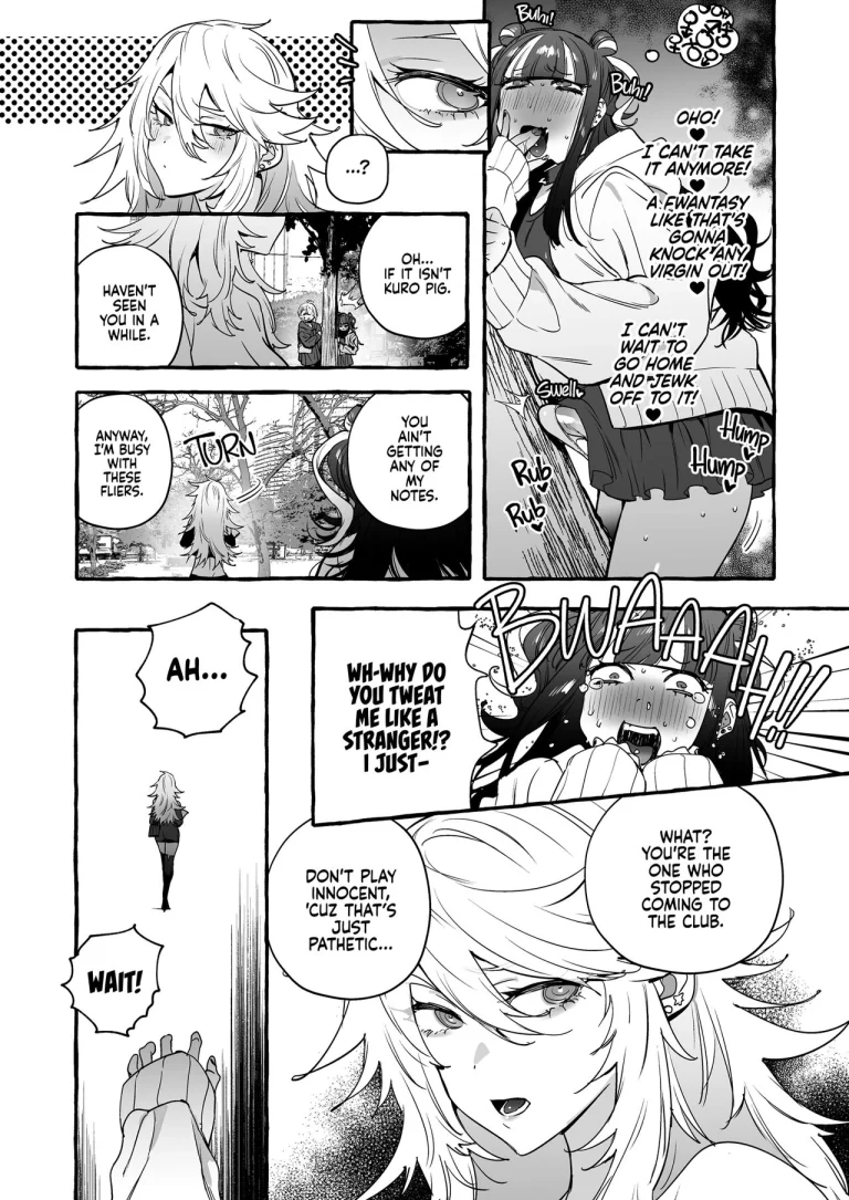 Otaku Gyaru VS Toxic Boy | Wotasa no Gyaru VS Jirai Otoko porn comic picture 18