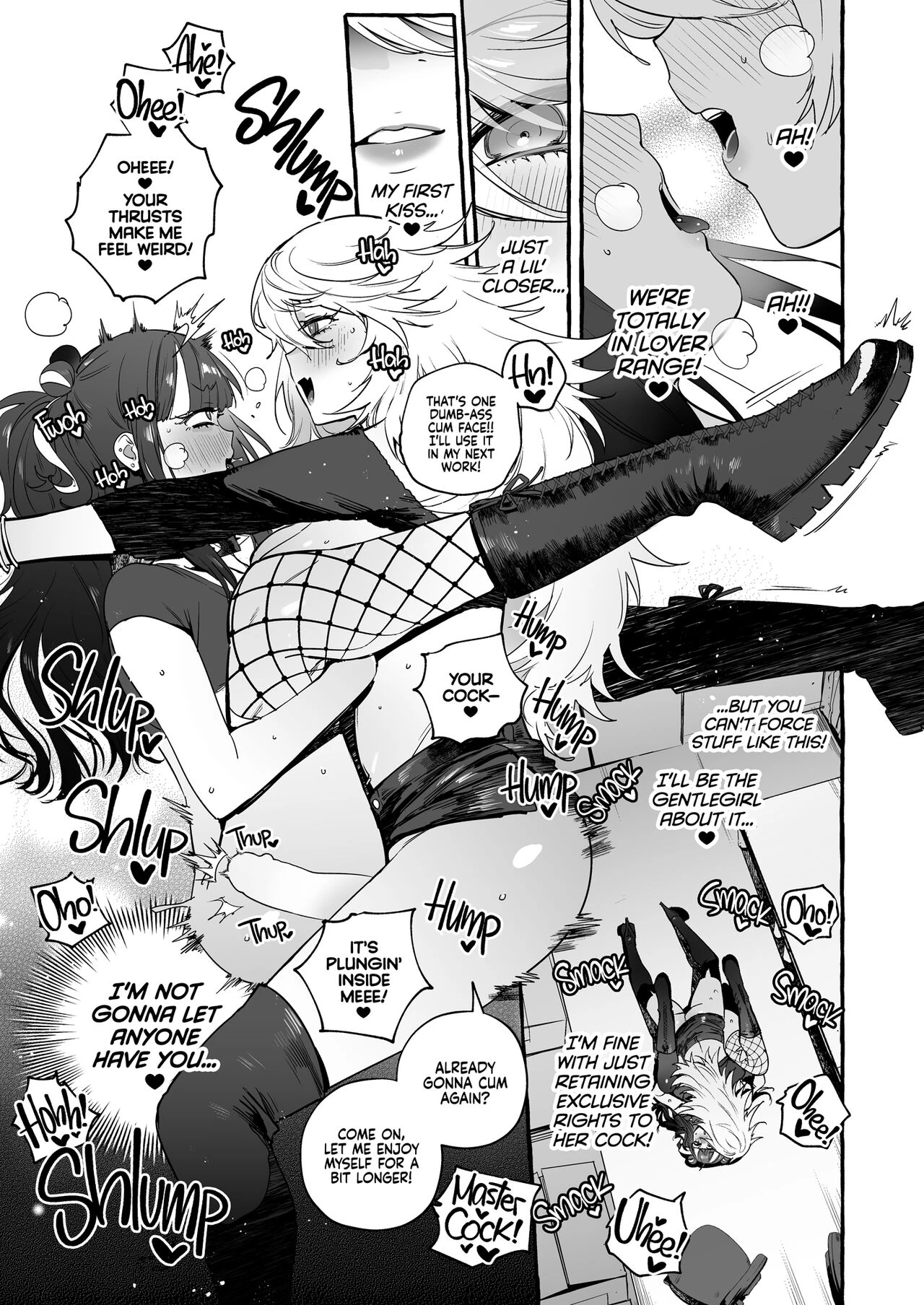 Otaku Gyaru VS Toxic Boy | Wotasa no Gyaru VS Jirai Otoko porn comic picture 35