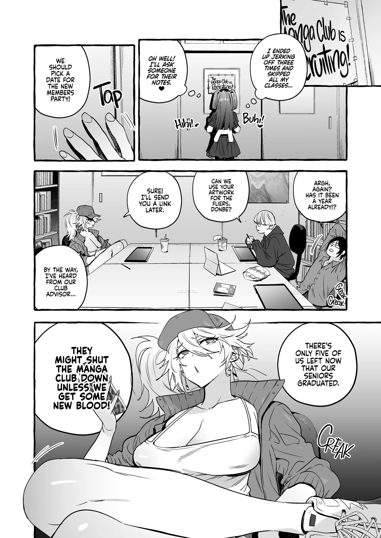 Otaku Gyaru VS Toxic Boy | Wotasa no Gyaru VS Jirai Otoko porn comic picture 8