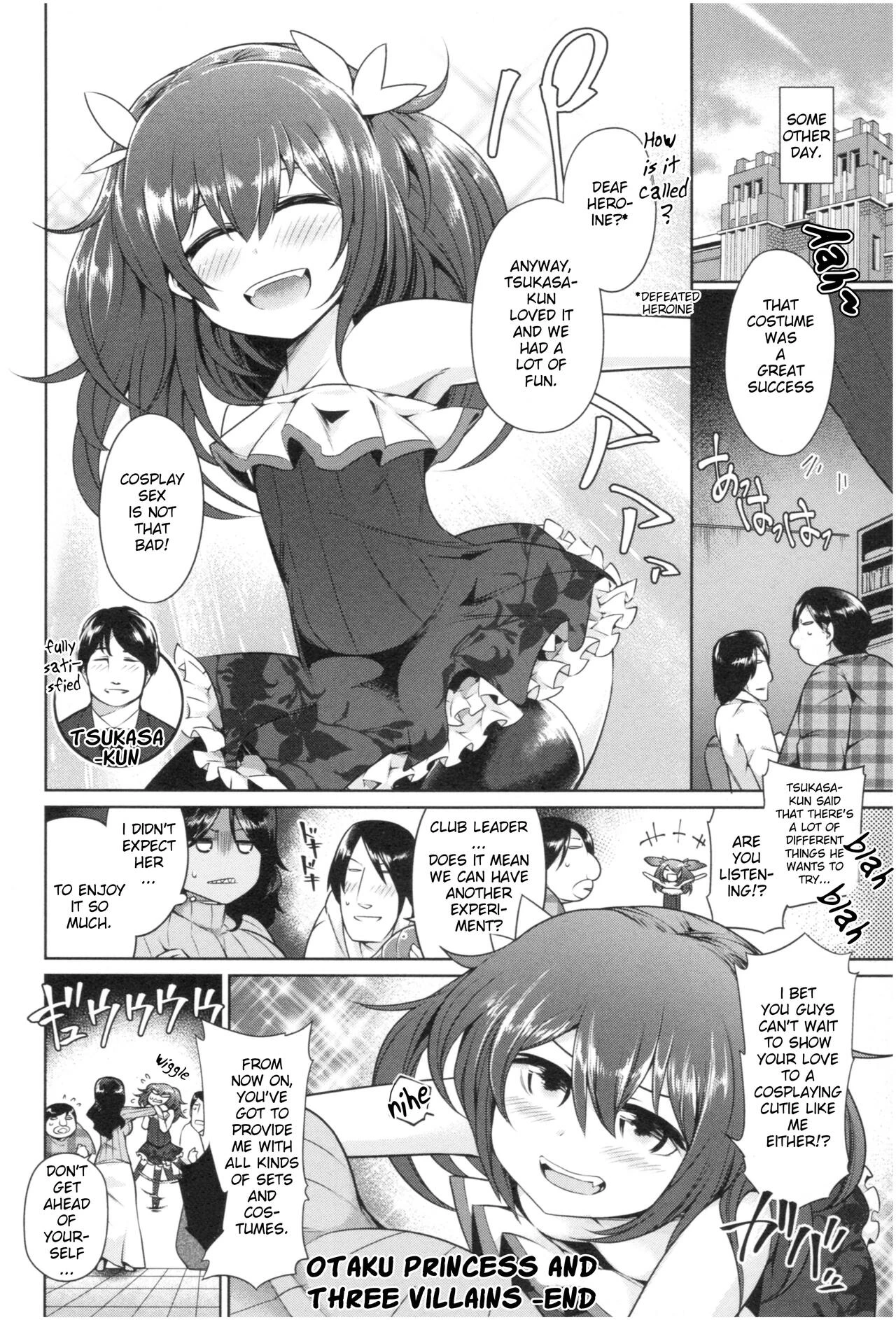 Otaku Princess and Three Villains porn comic picture 20