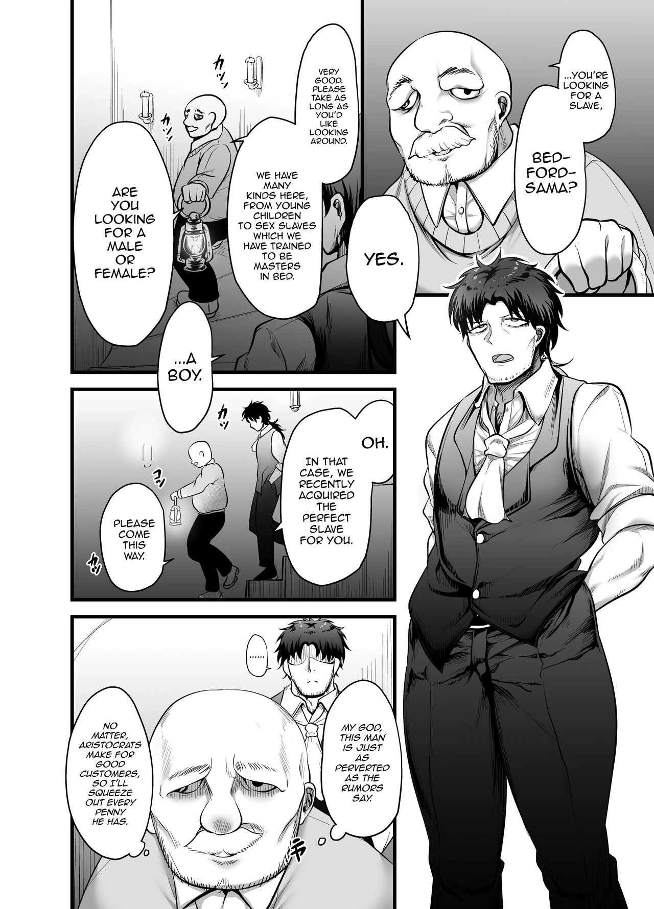 Otokonoko Dorei Maid no Moro porn comic picture 3