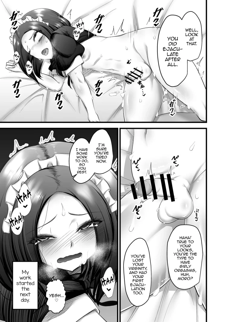 Otokonoko Dorei Maid no Moro porn comic picture 30