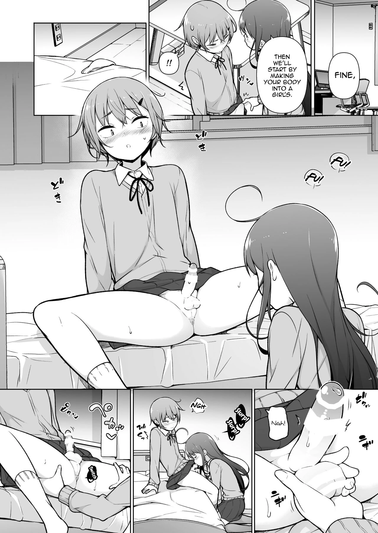 Otokonoko Doushi porn comic picture 28